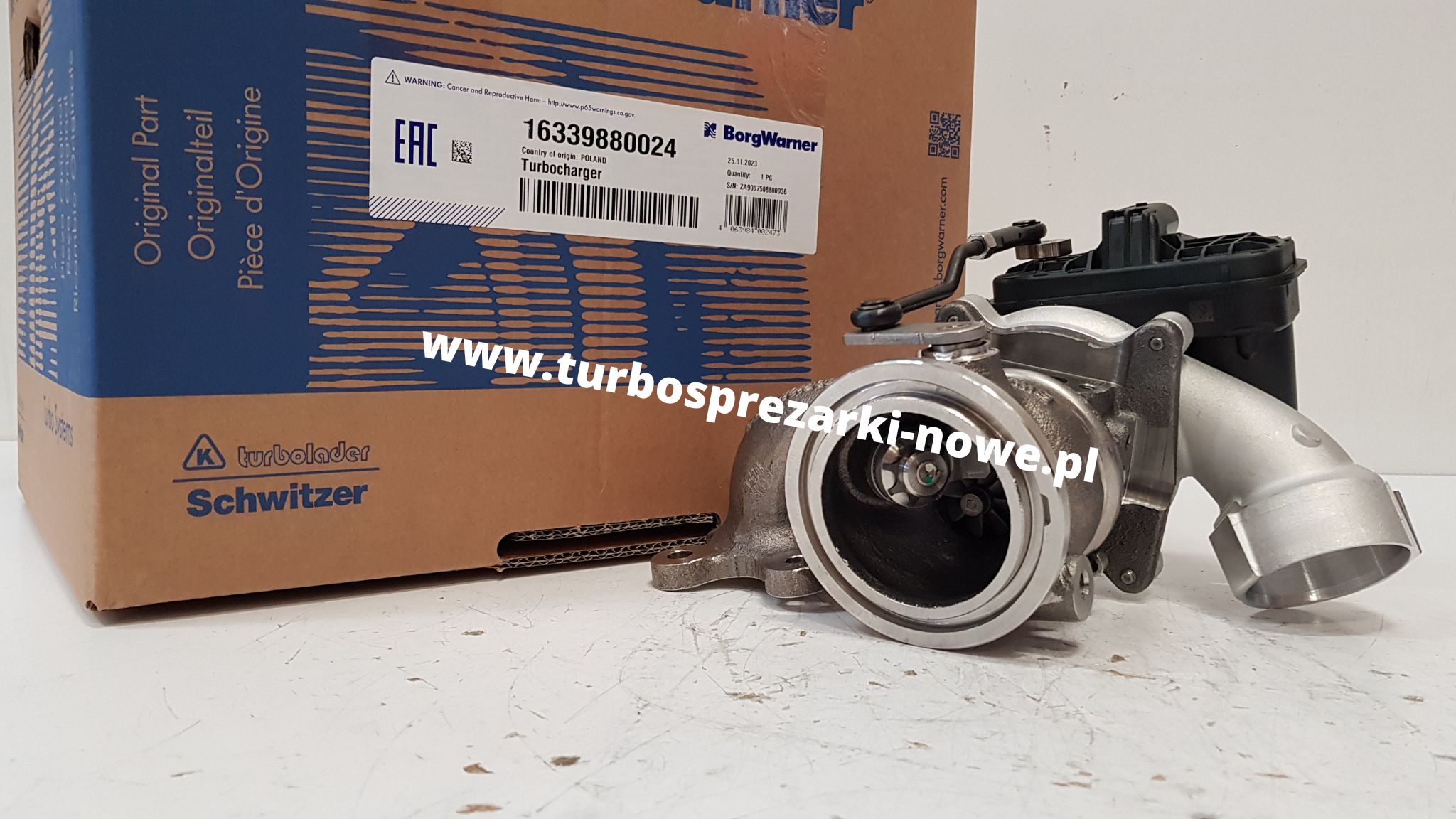 Турбокомпрессор BorgWarner KKK