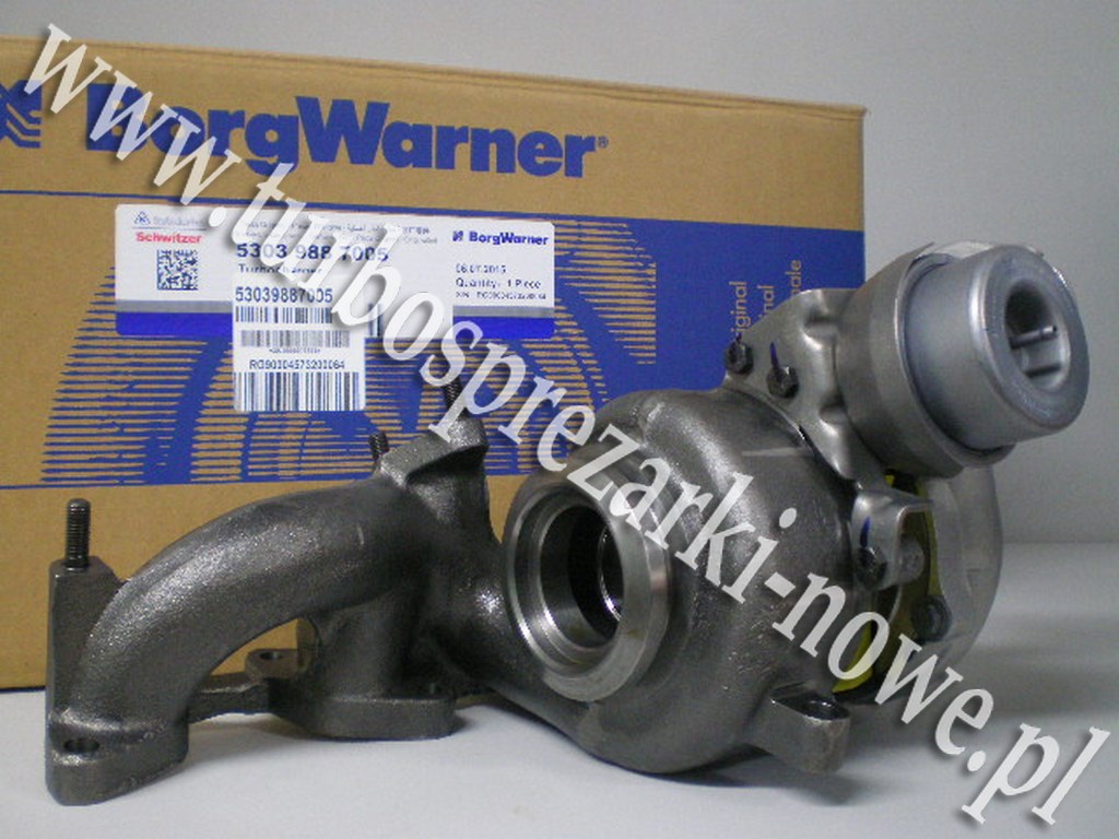 Турбокомпрессор BorgWarner KKK