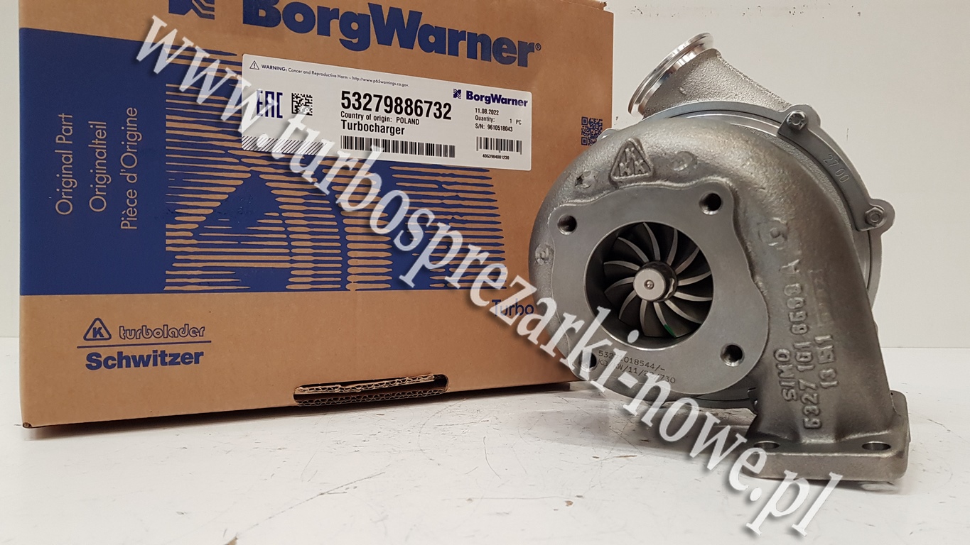 Турбокомпрессор BorgWarner KKK