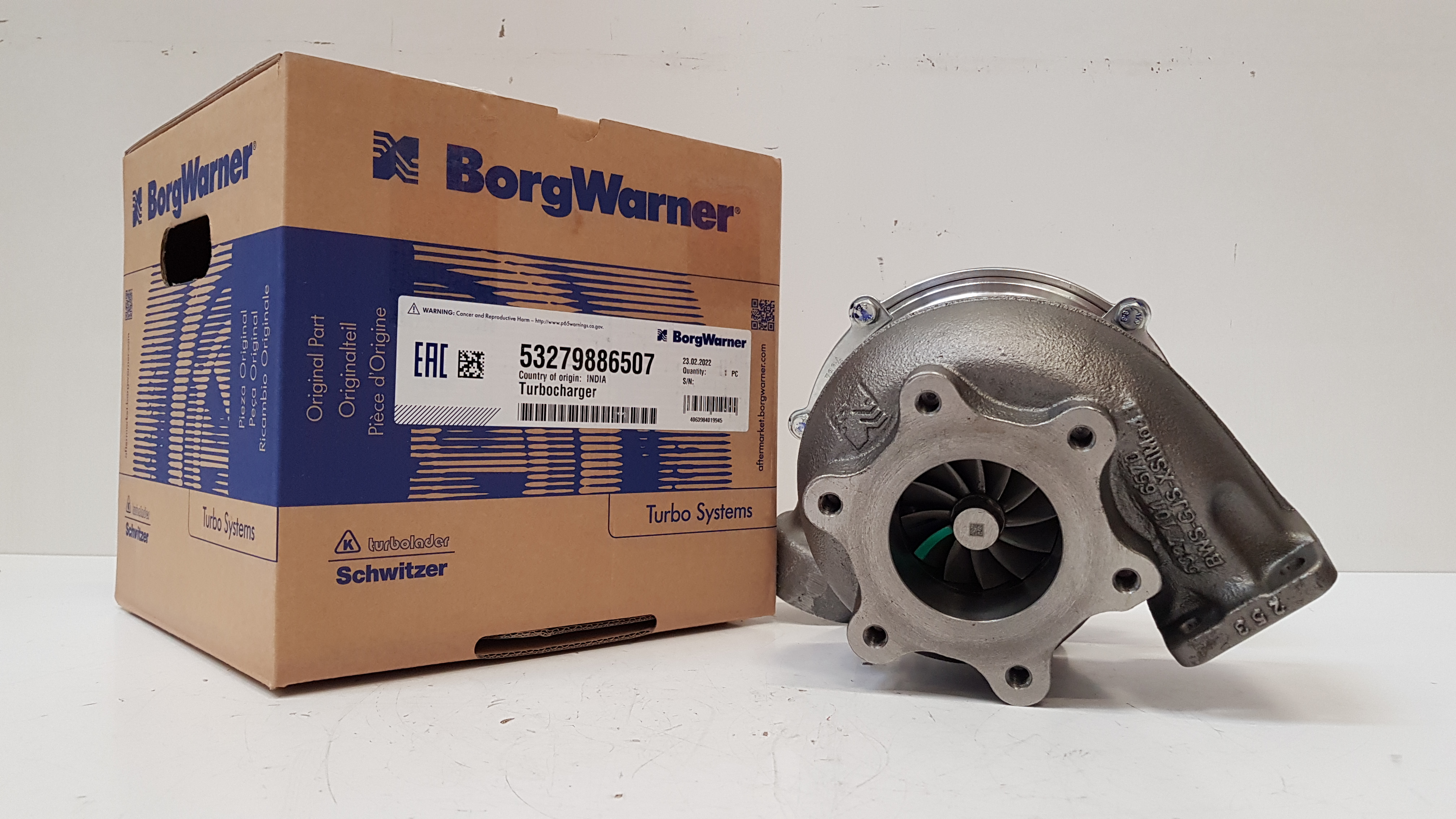 Турбокомпрессор BorgWarner KKK