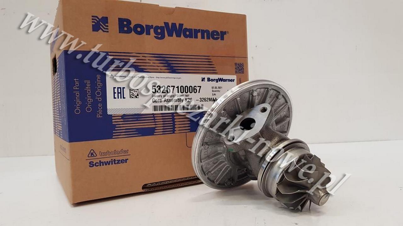 Новое ядро Chra BorgWarner KKK