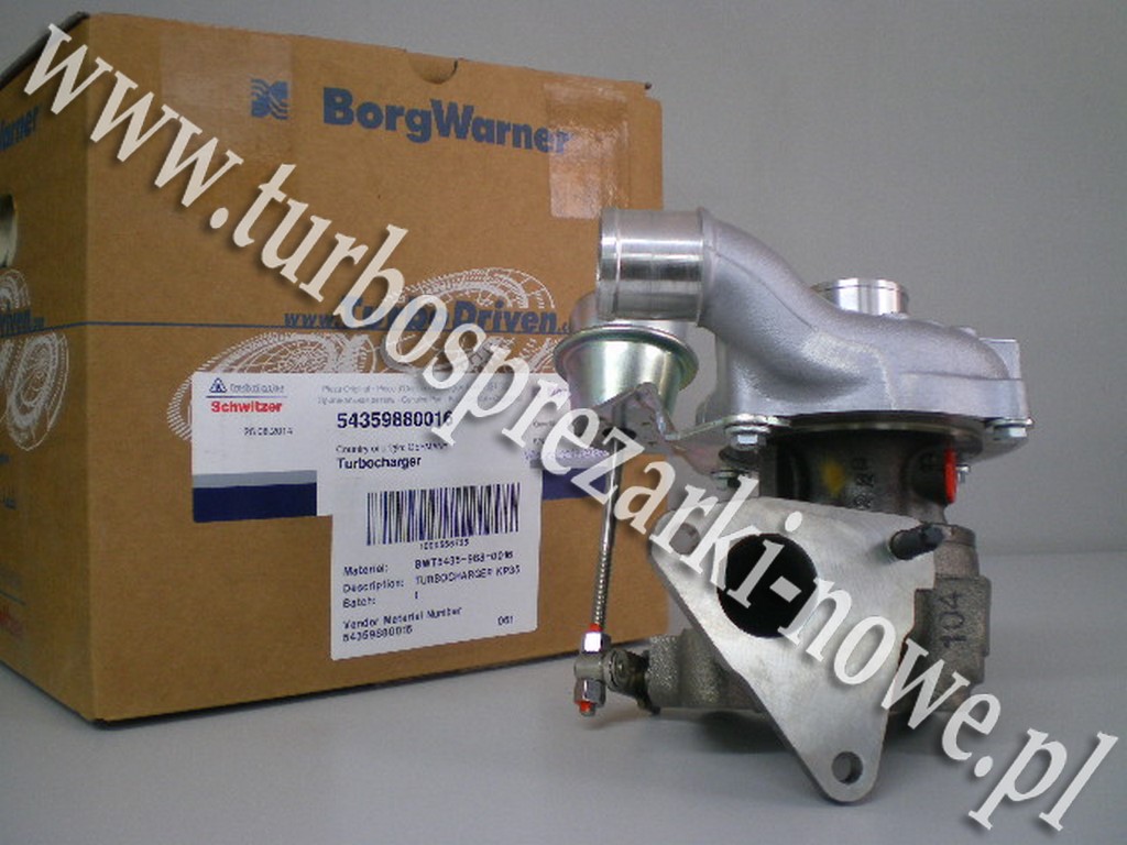 Турбокомпрессор BorgWarner KKK