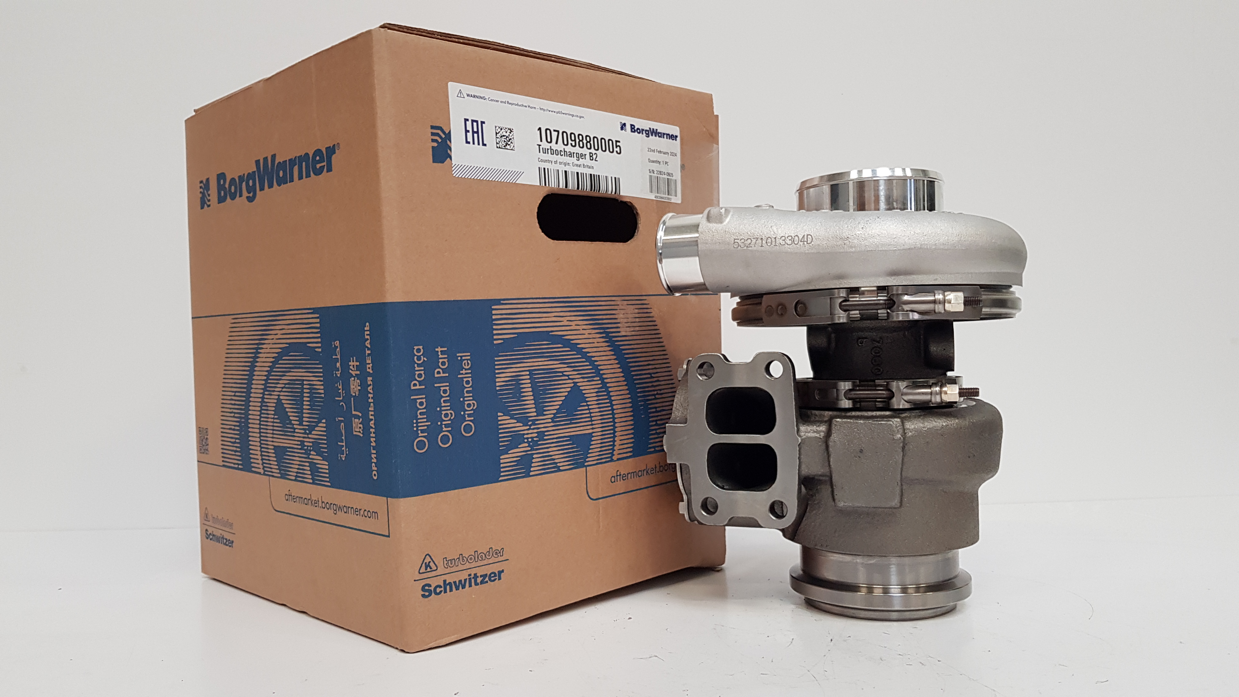 Турбокомпрессор BorgWarner KKK