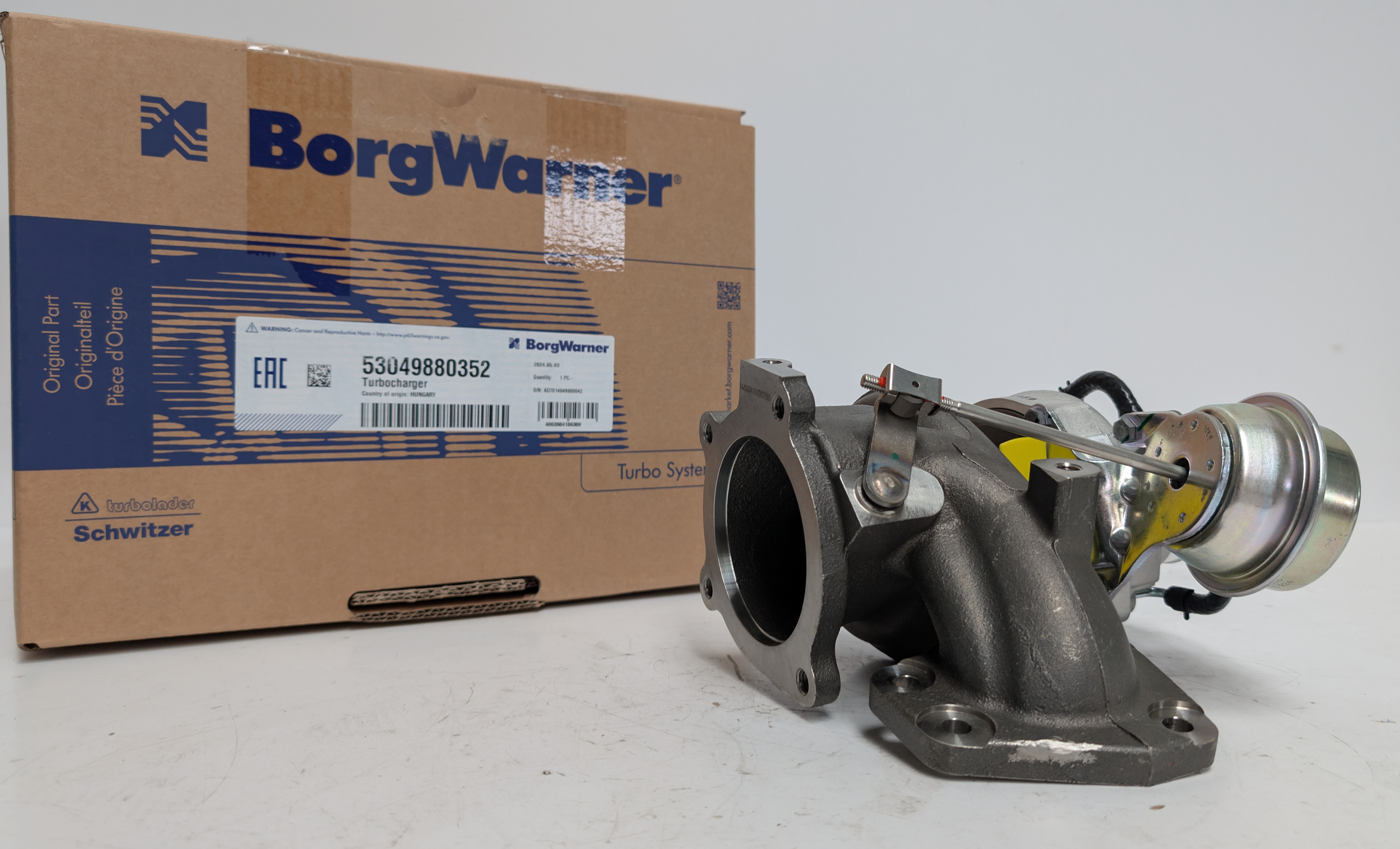 Турбокомпрессор BorgWarner KKK