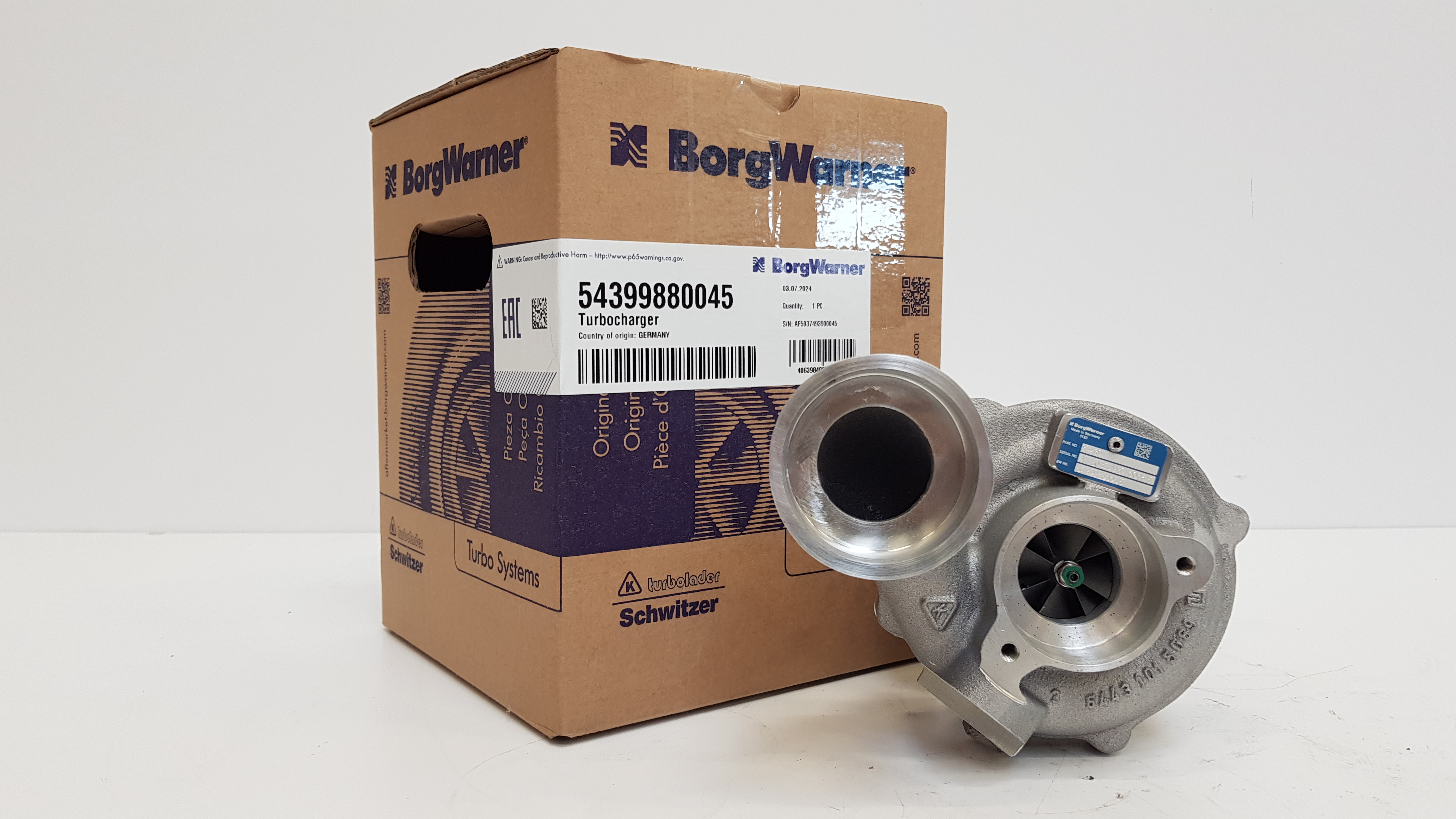Турбокомпрессор BorgWarner KKK
