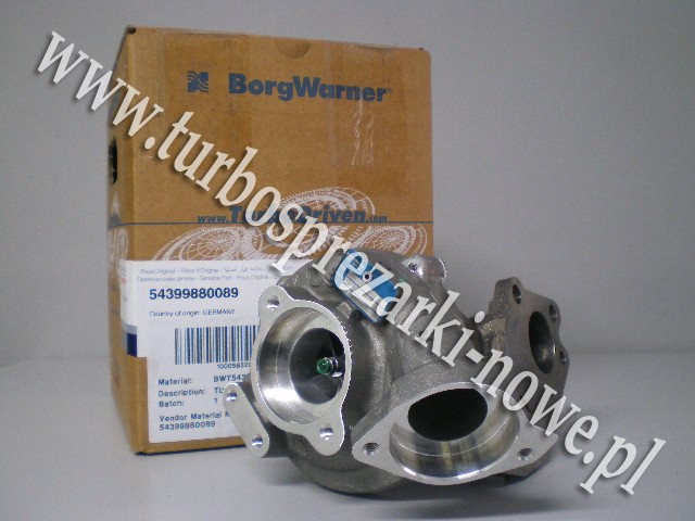 Турбокомпрессор BorgWarner KKK