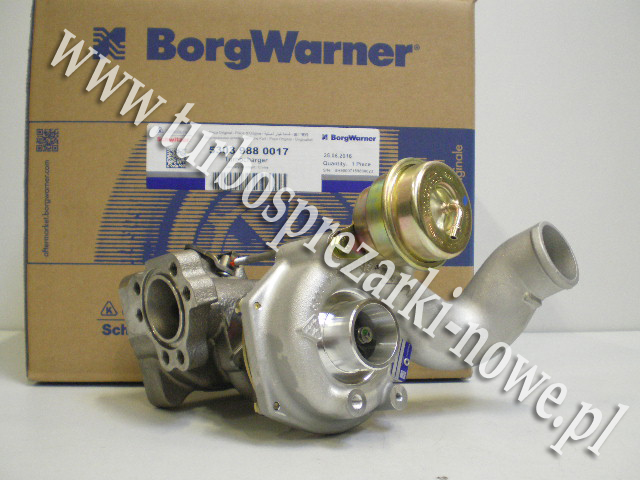 Турбокомпрессор BorgWarner KKK