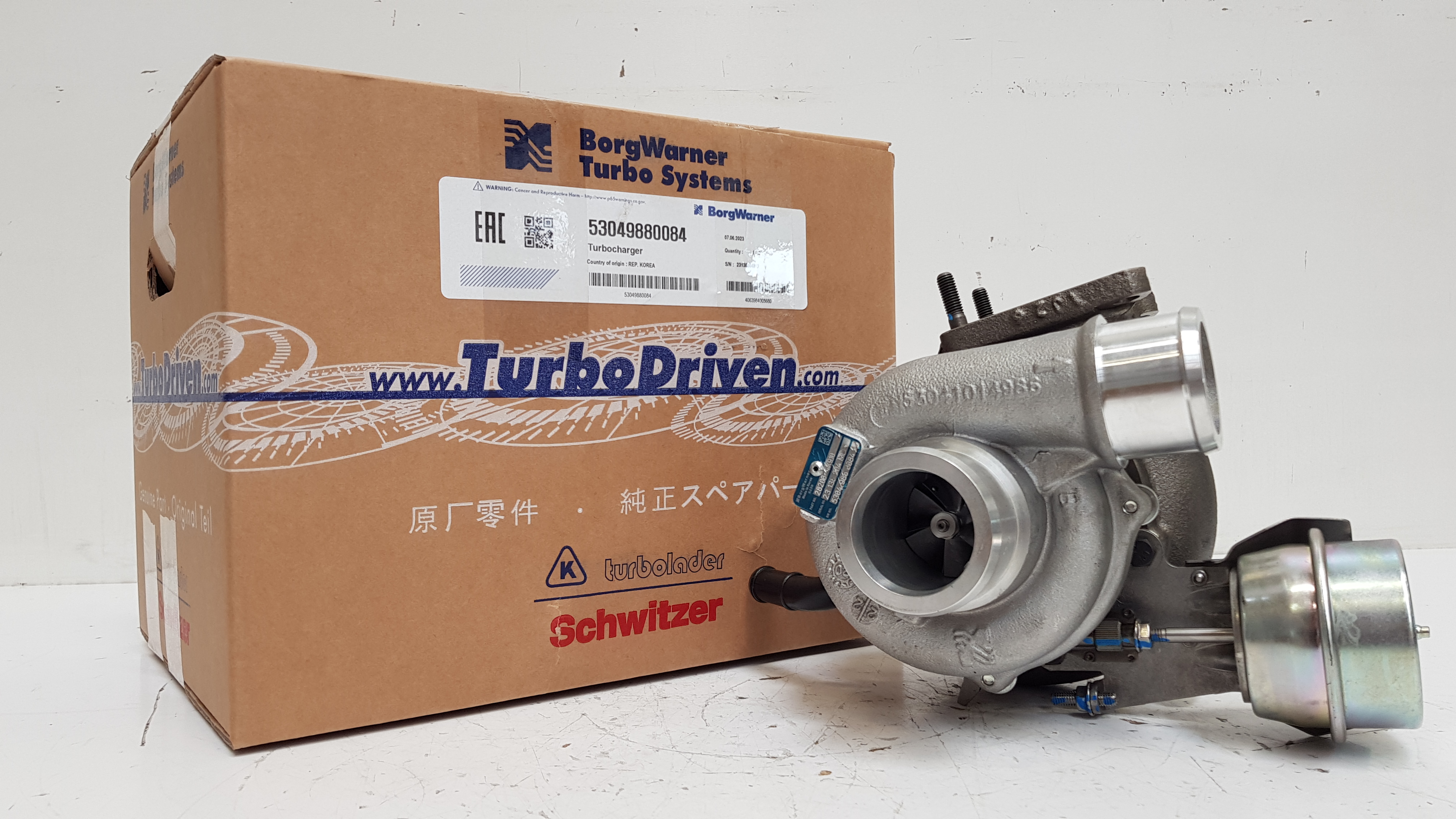 Турбокомпрессор BorgWarner KKK