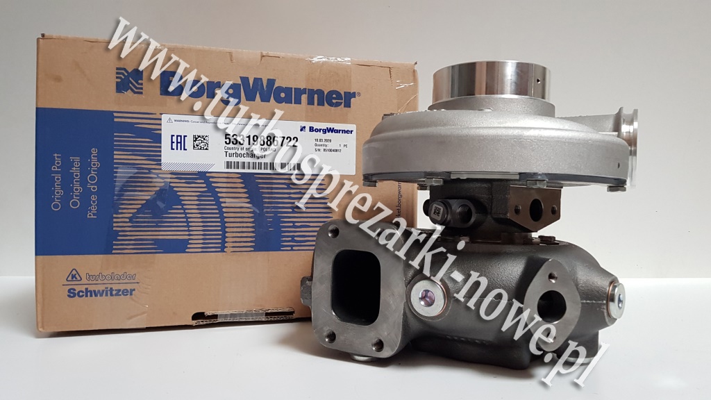 Турбокомпрессор BorgWarner KKK