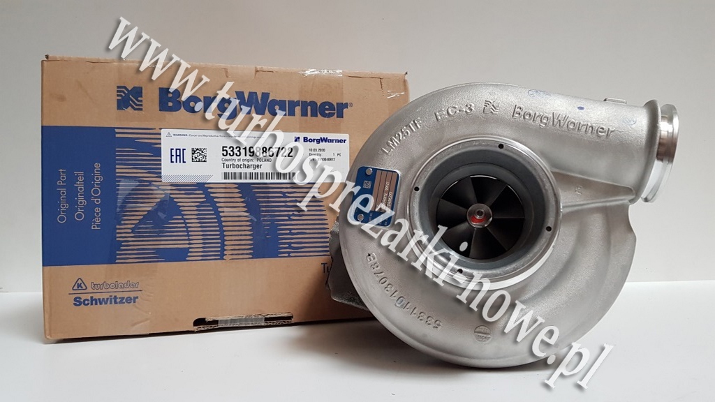 Турбокомпрессор BorgWarner KKK