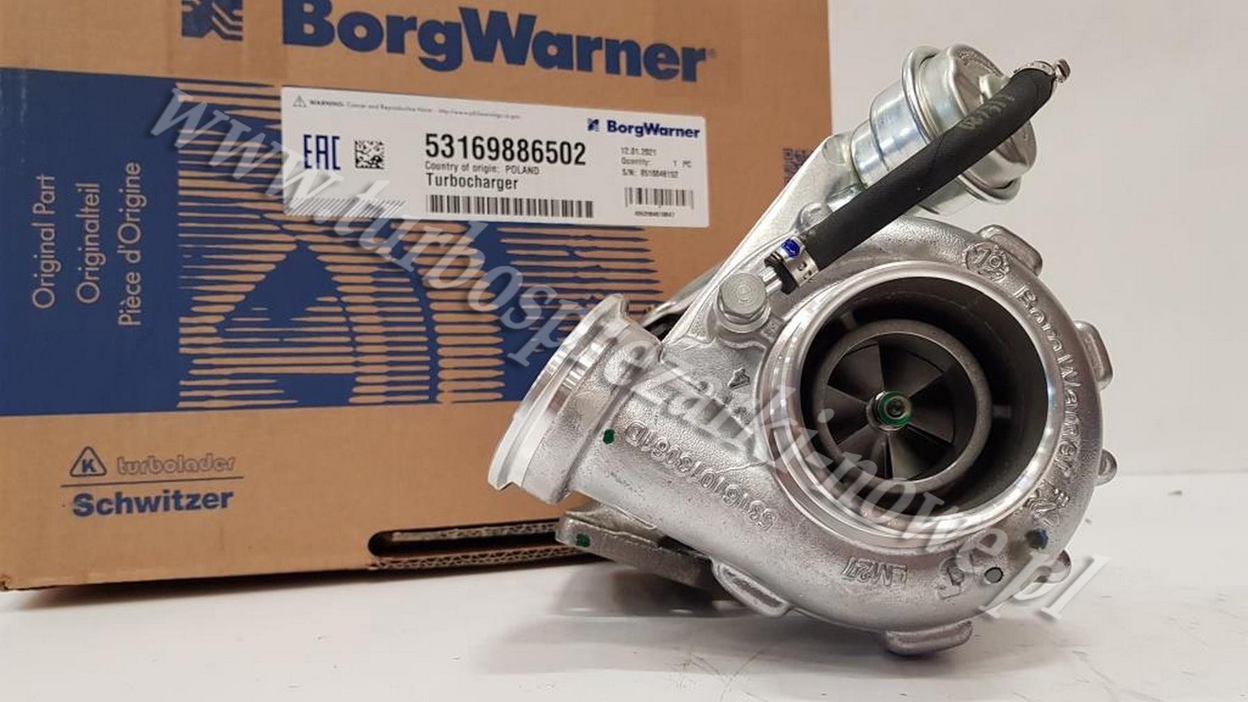 Турбокомпрессор BorgWarner KKK