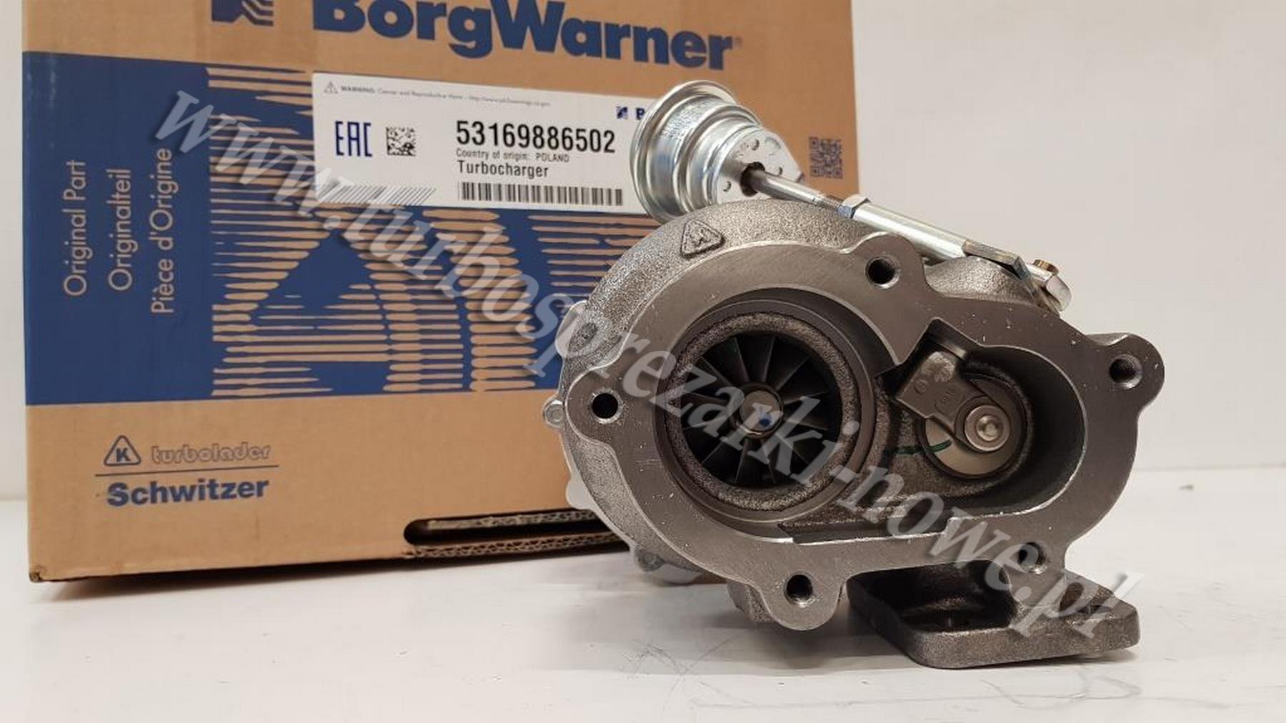 Турбокомпрессор BorgWarner KKK