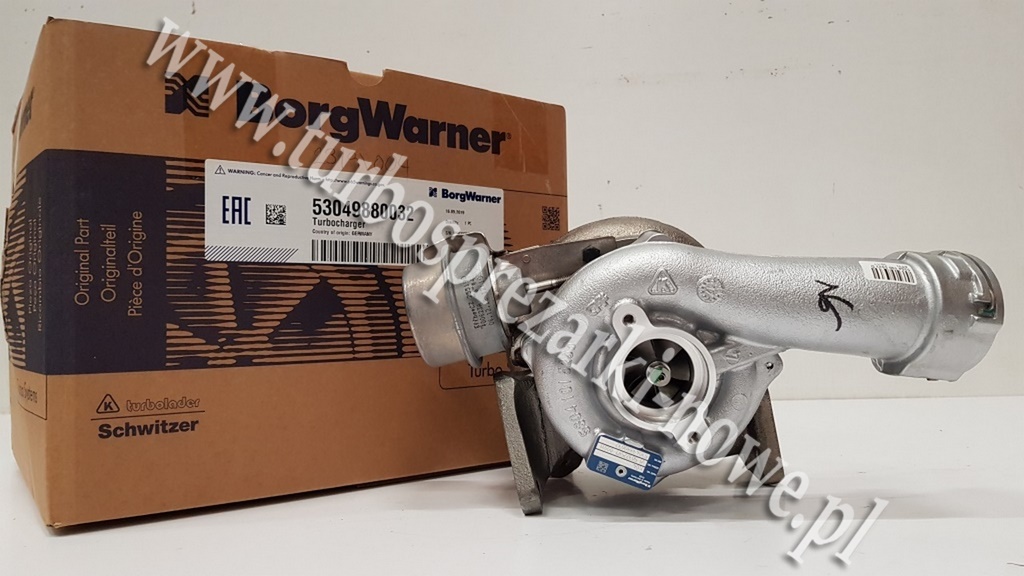 Турбокомпрессор BorgWarner KKK