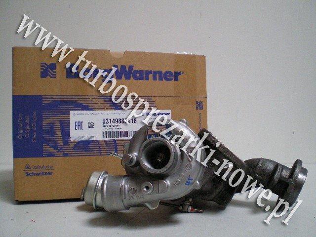 Турбокомпрессор BorgWarner KKK
