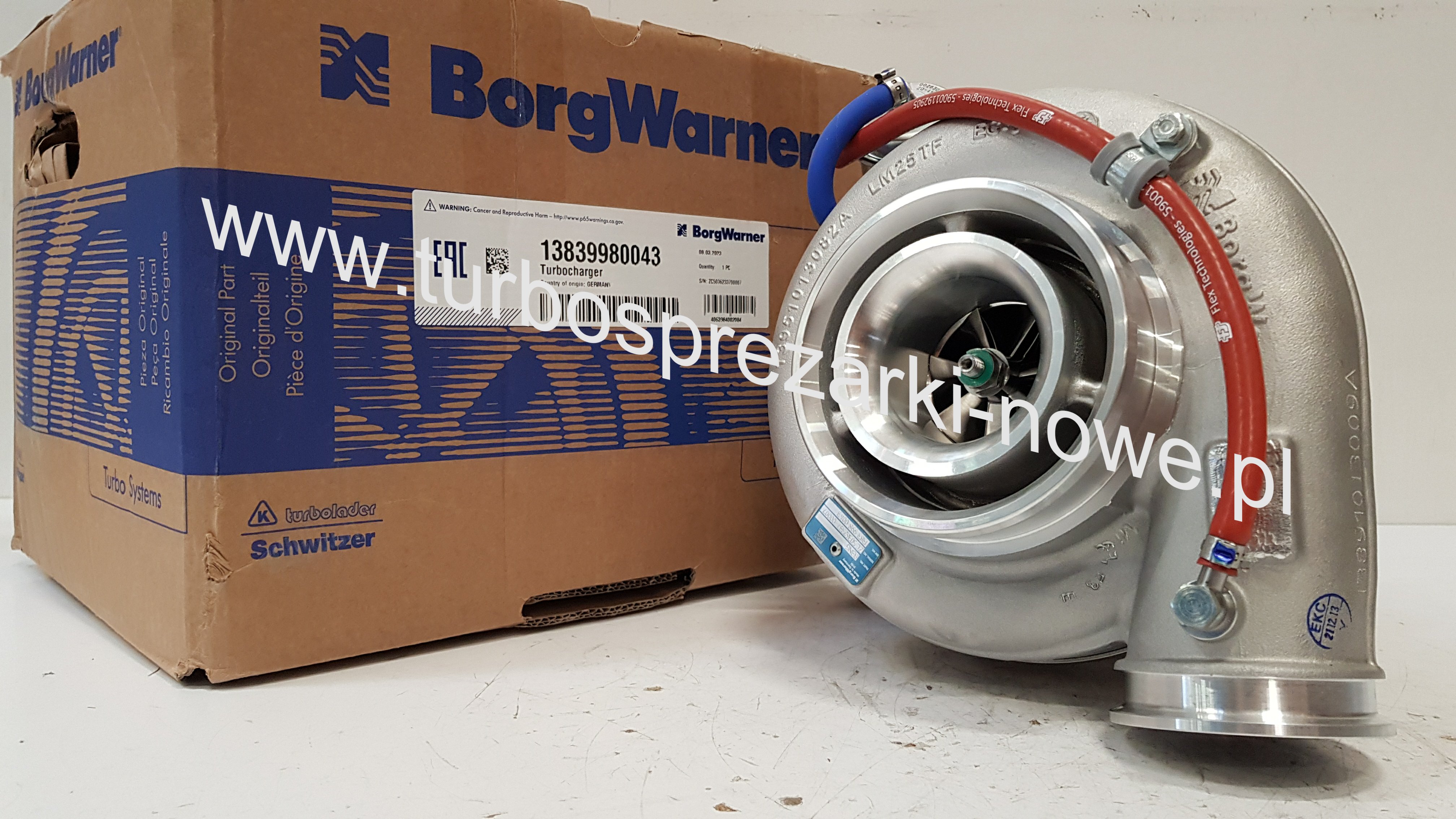Турбокомпрессор BorgWarner KKK