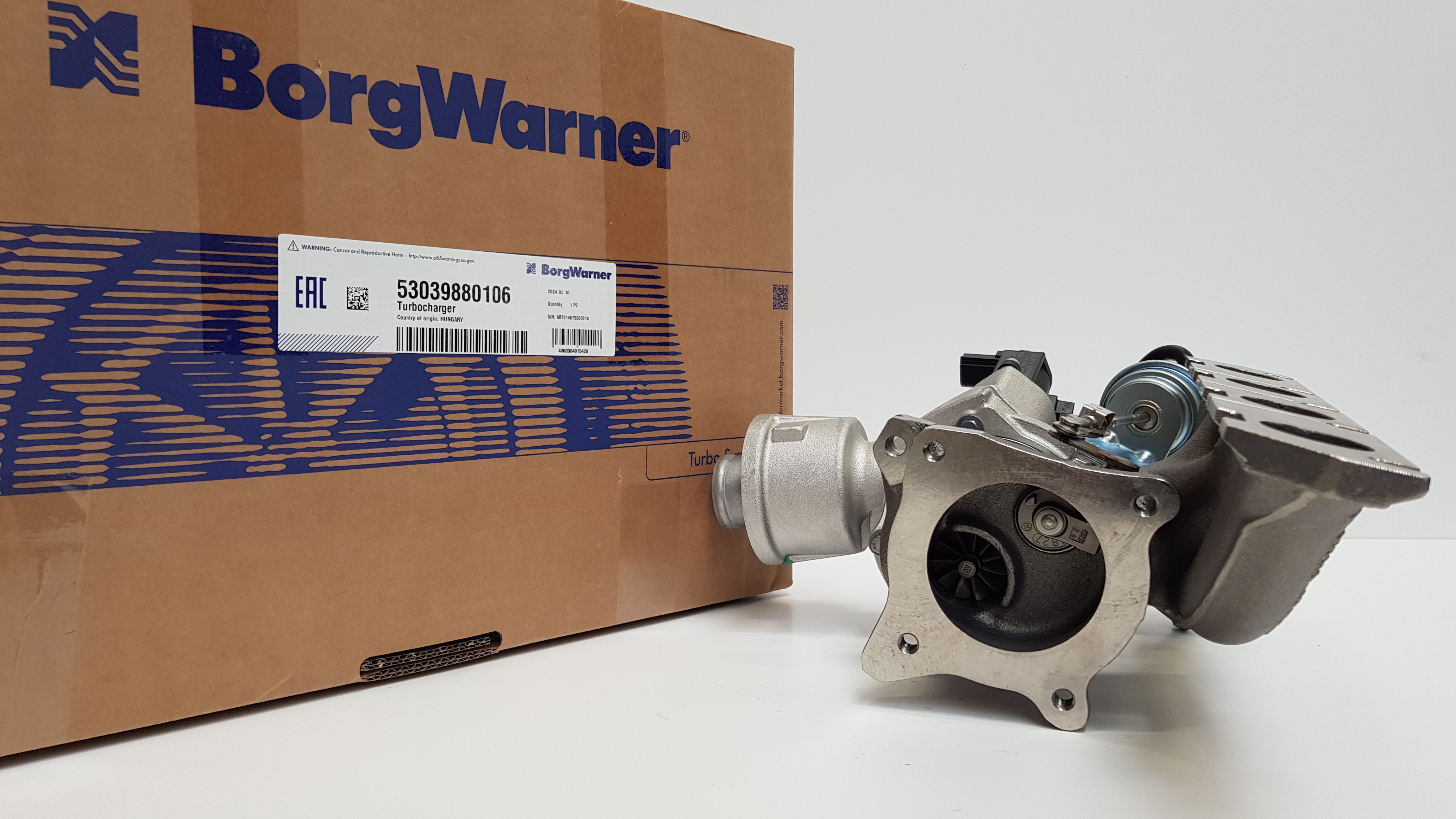 Турбокомпрессор BorgWarner KKK
