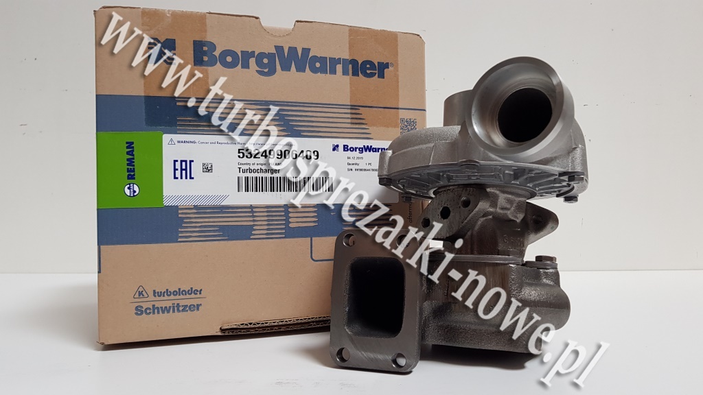 Турбокомпрессор BorgWarner KKK Оригинал Reman