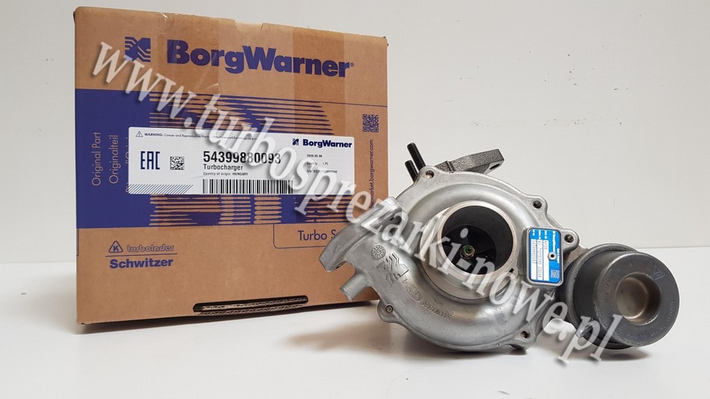 Турбокомпрессор BorgWarner KKK