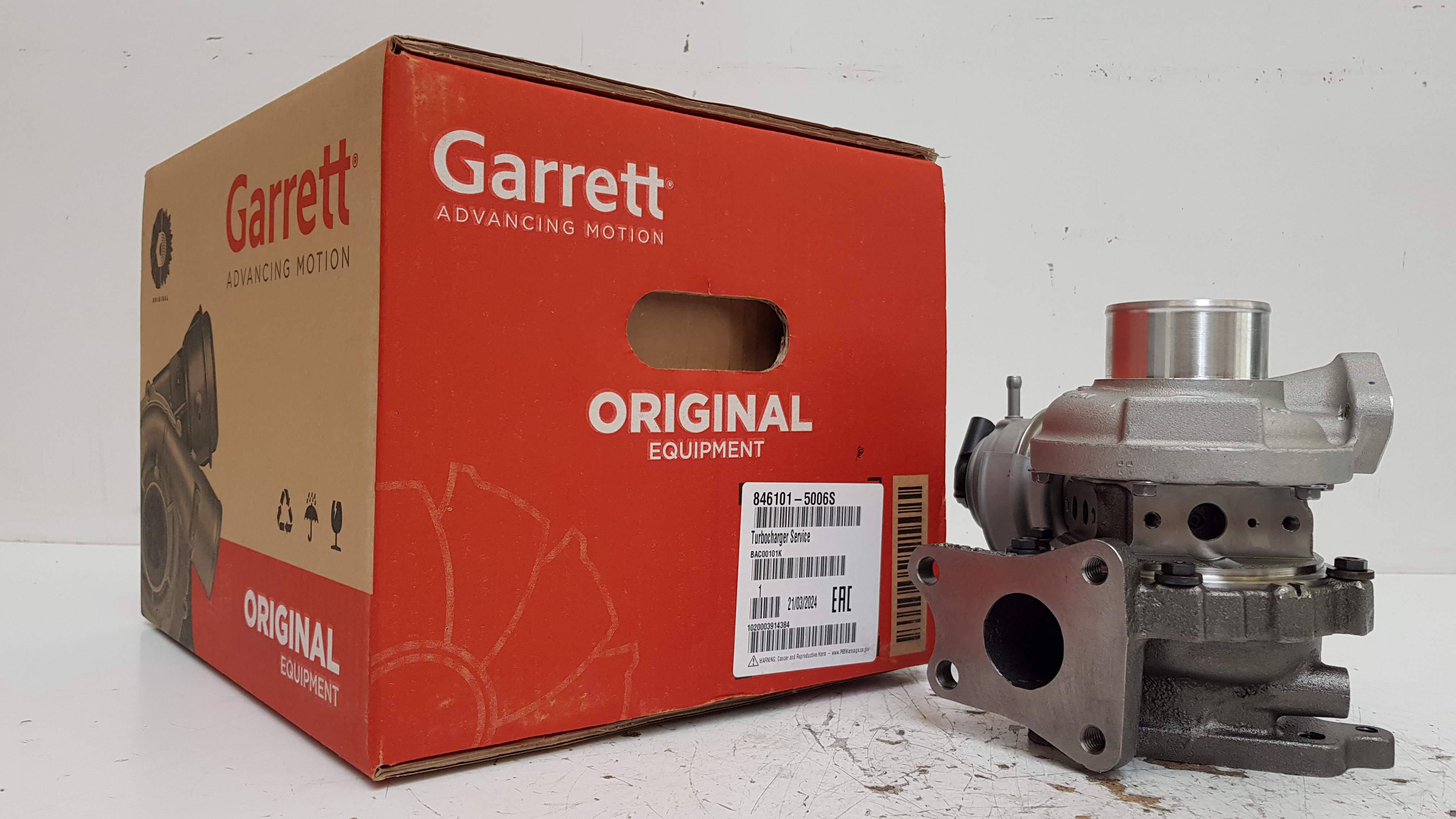 Новый турбокомпрессор Garrett