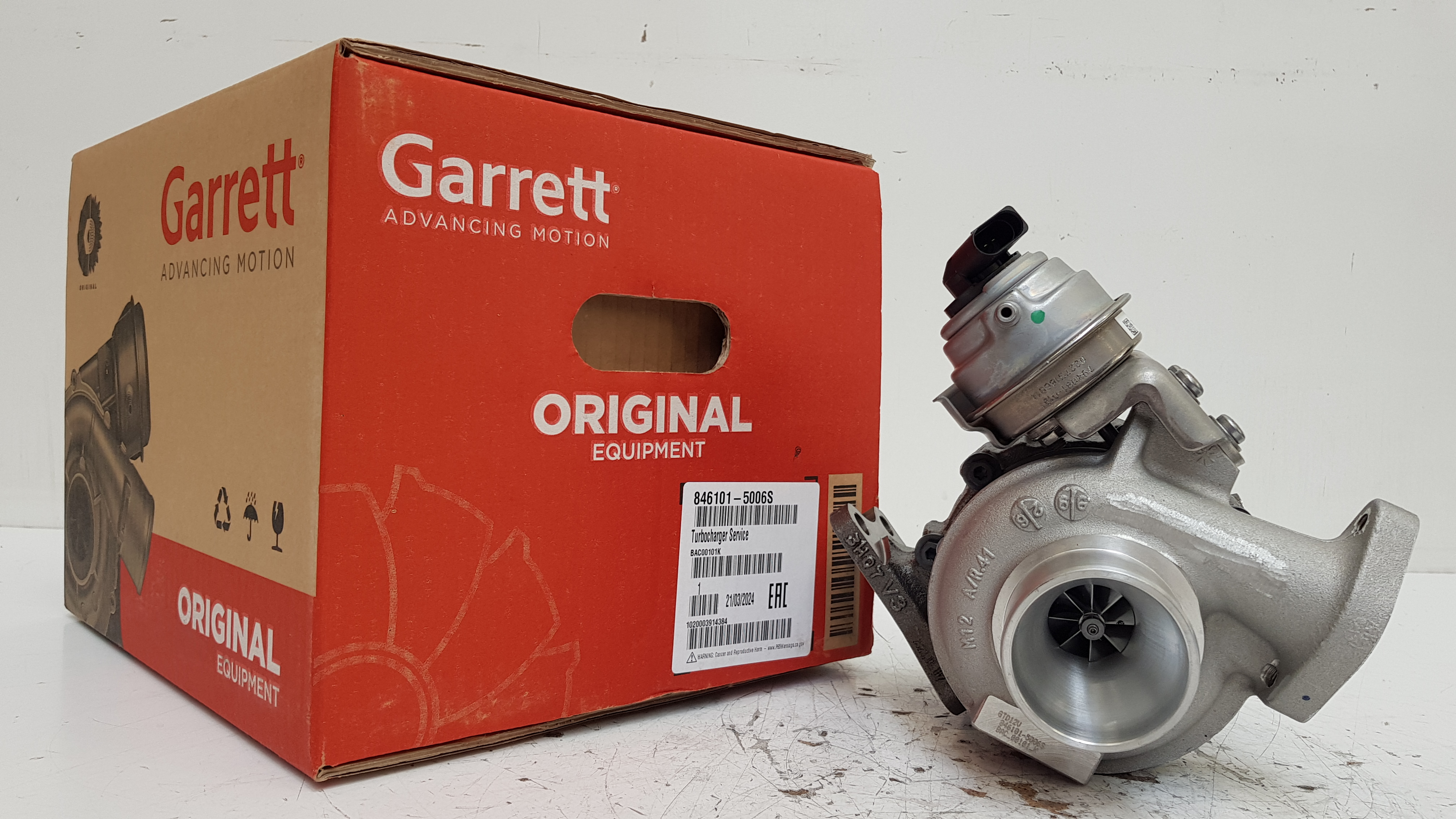 Новый турбокомпрессор Garrett