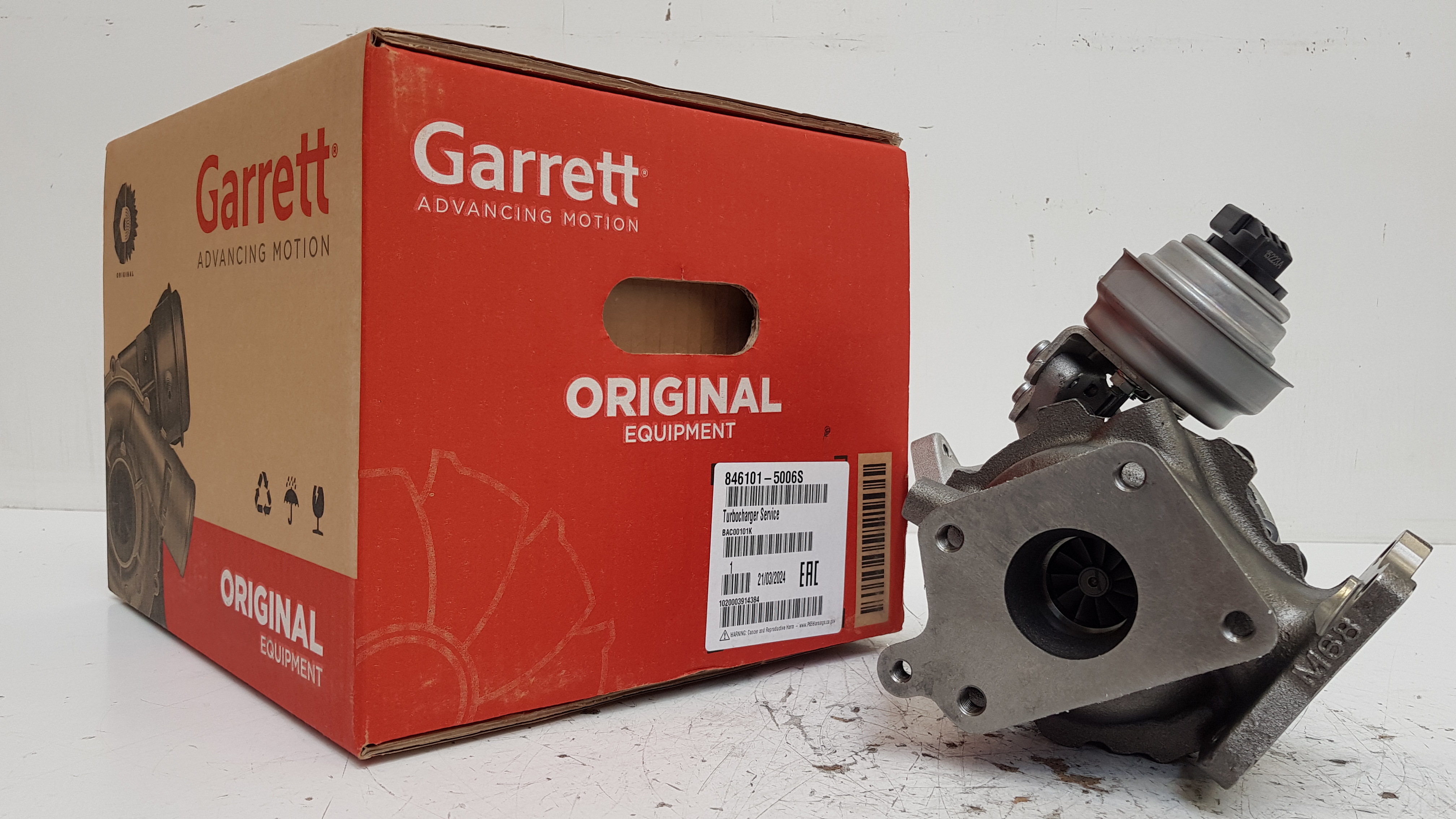 Новый турбокомпрессор Garrett