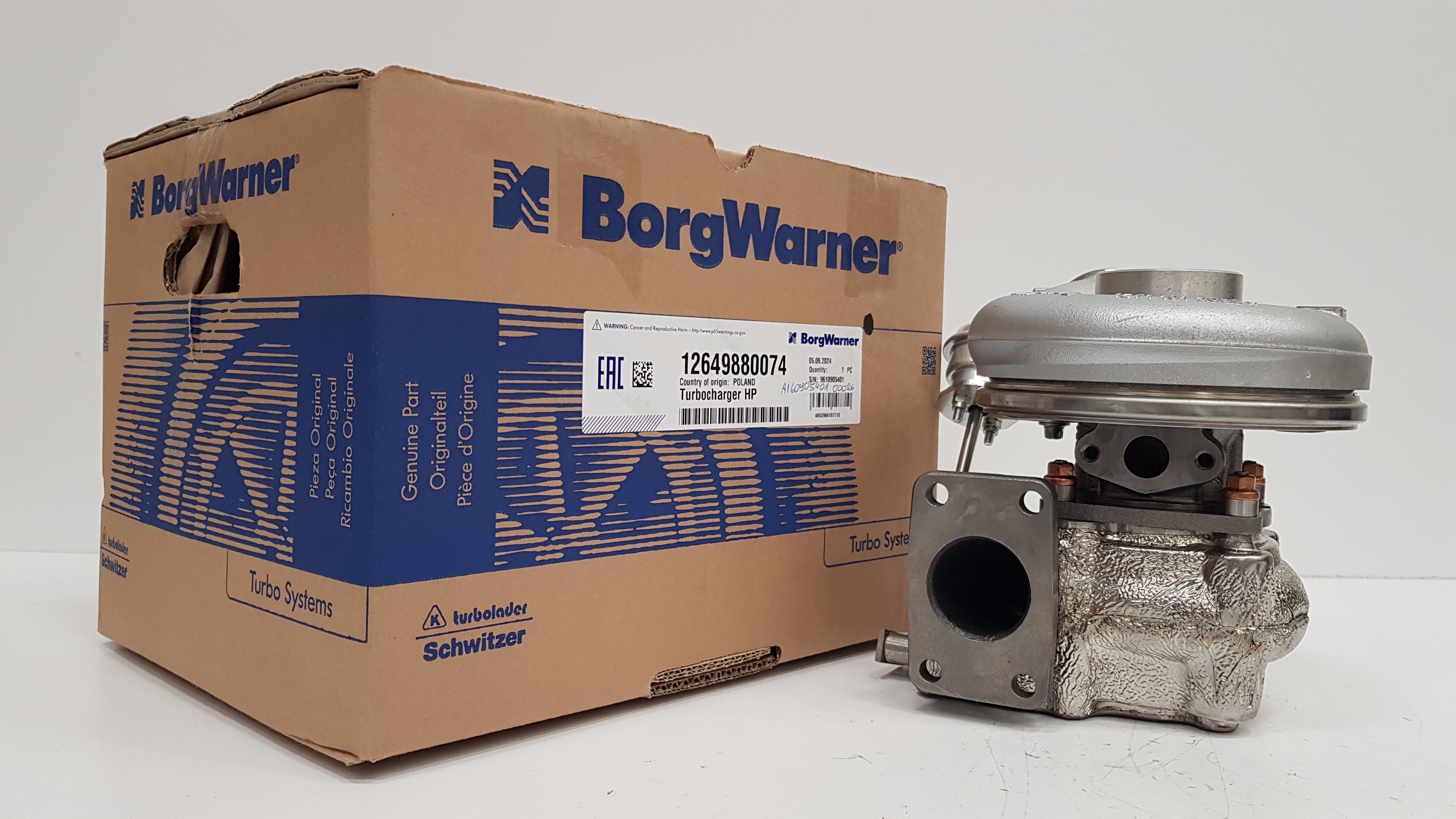 Турбокомпрессор BorgWarner KKK
