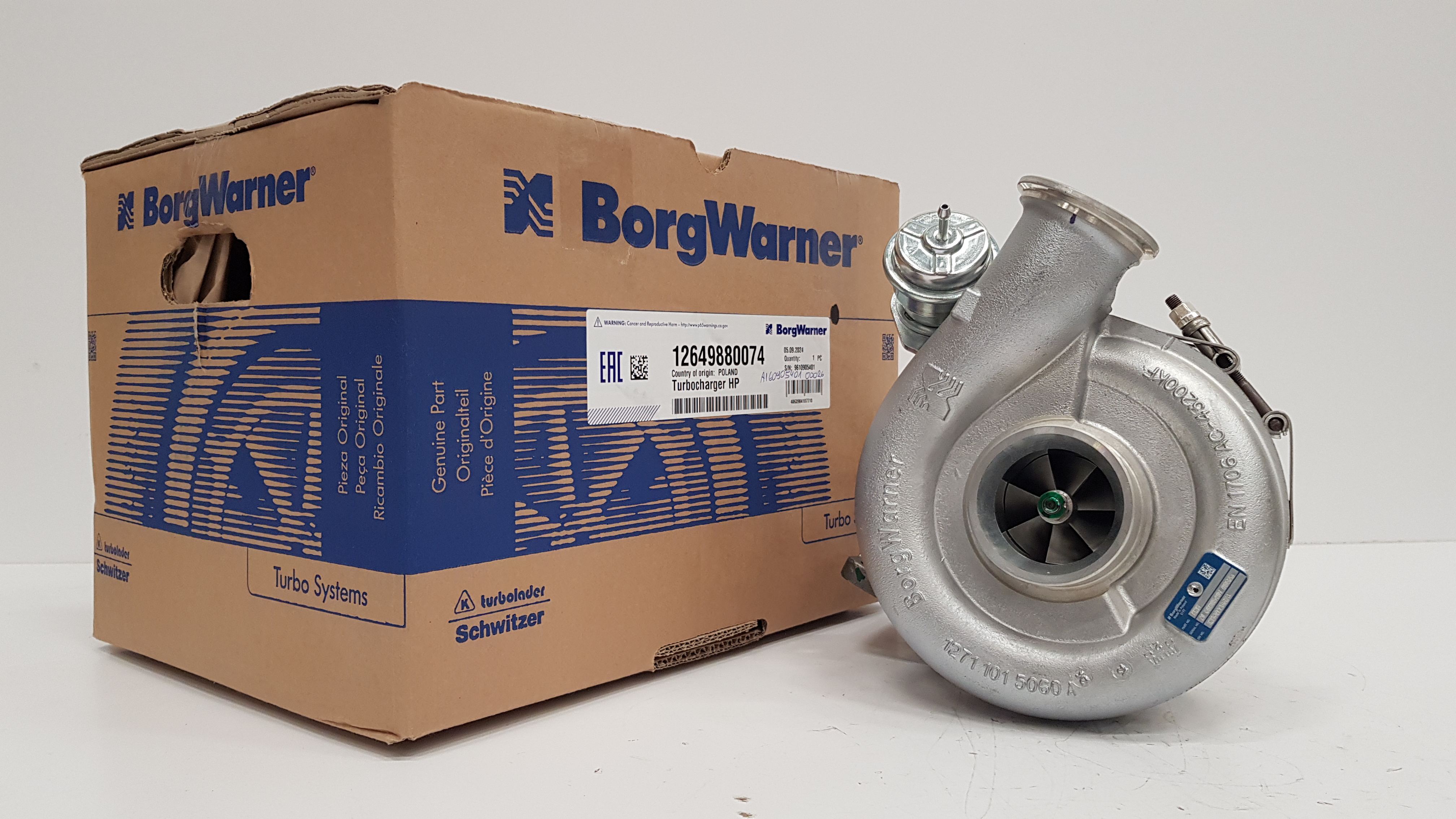 Турбокомпрессор BorgWarner KKK