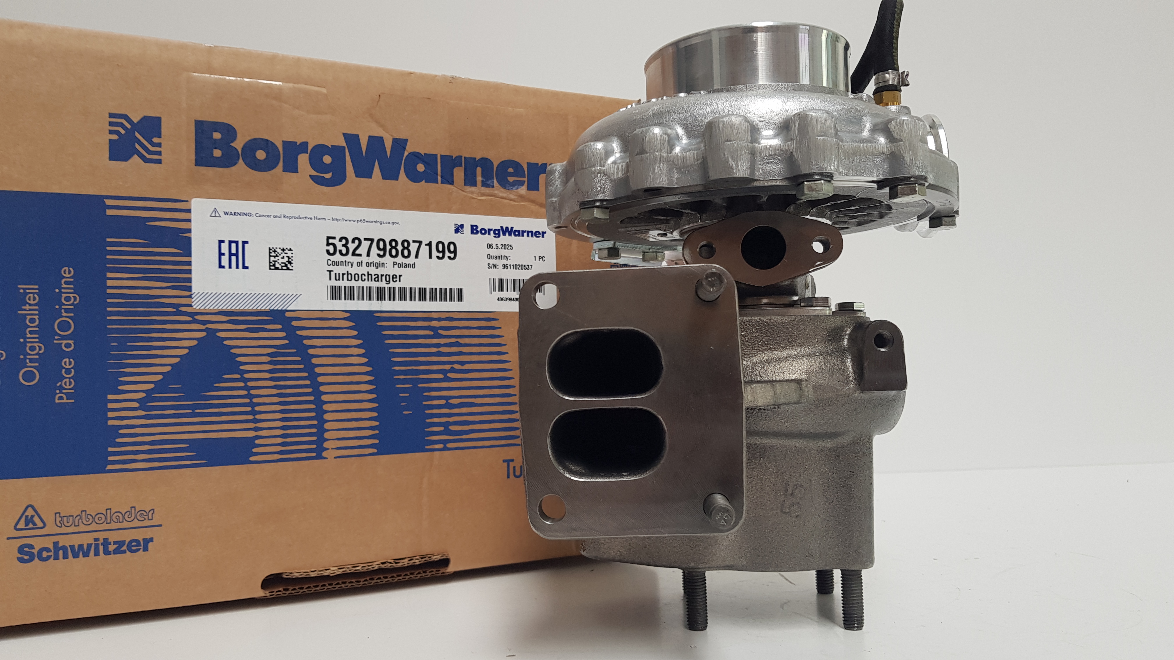 Турбокомпрессор BorgWarner KKK