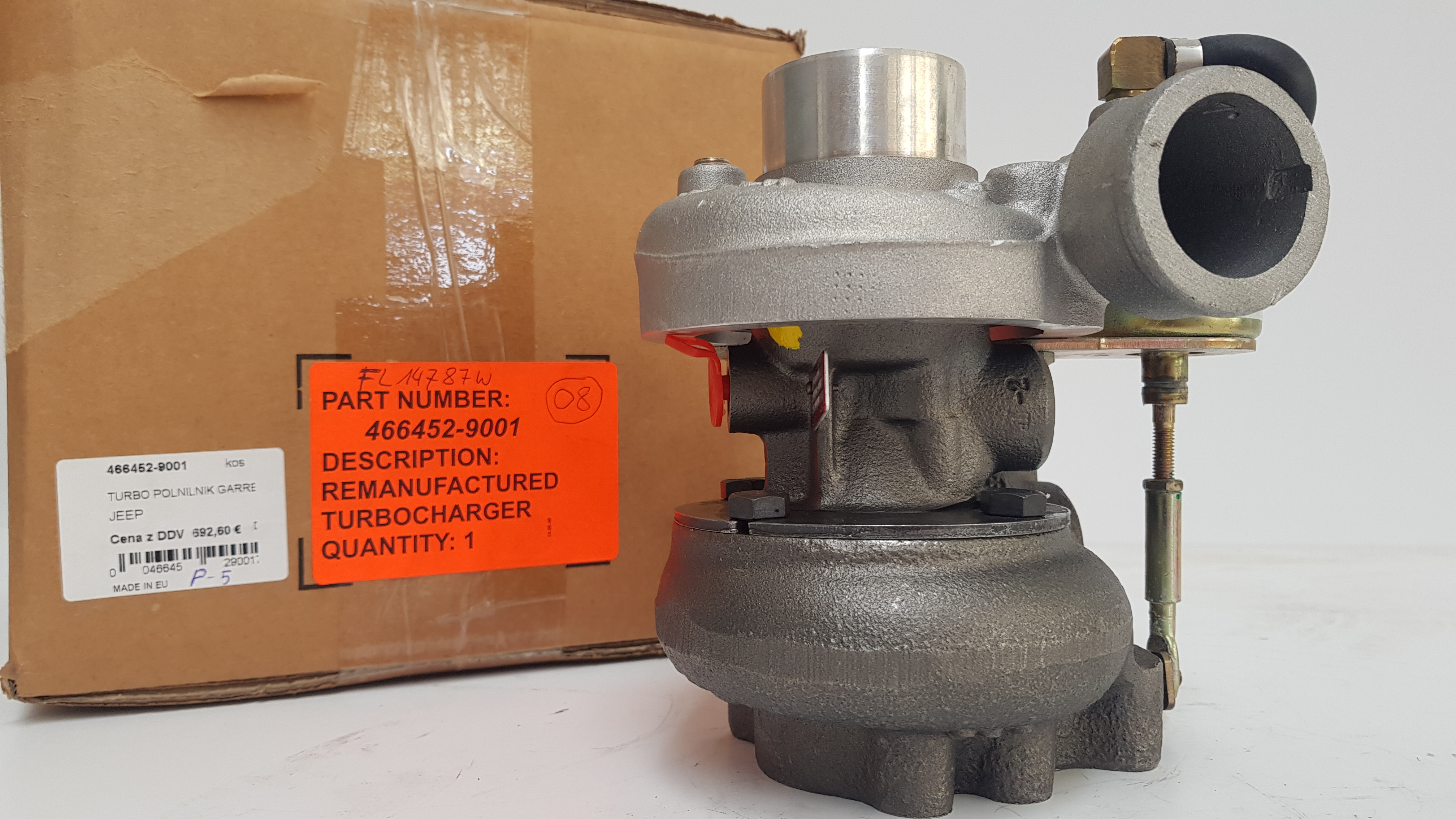 Турбокомпрессор GARRETT Оригинал Reman