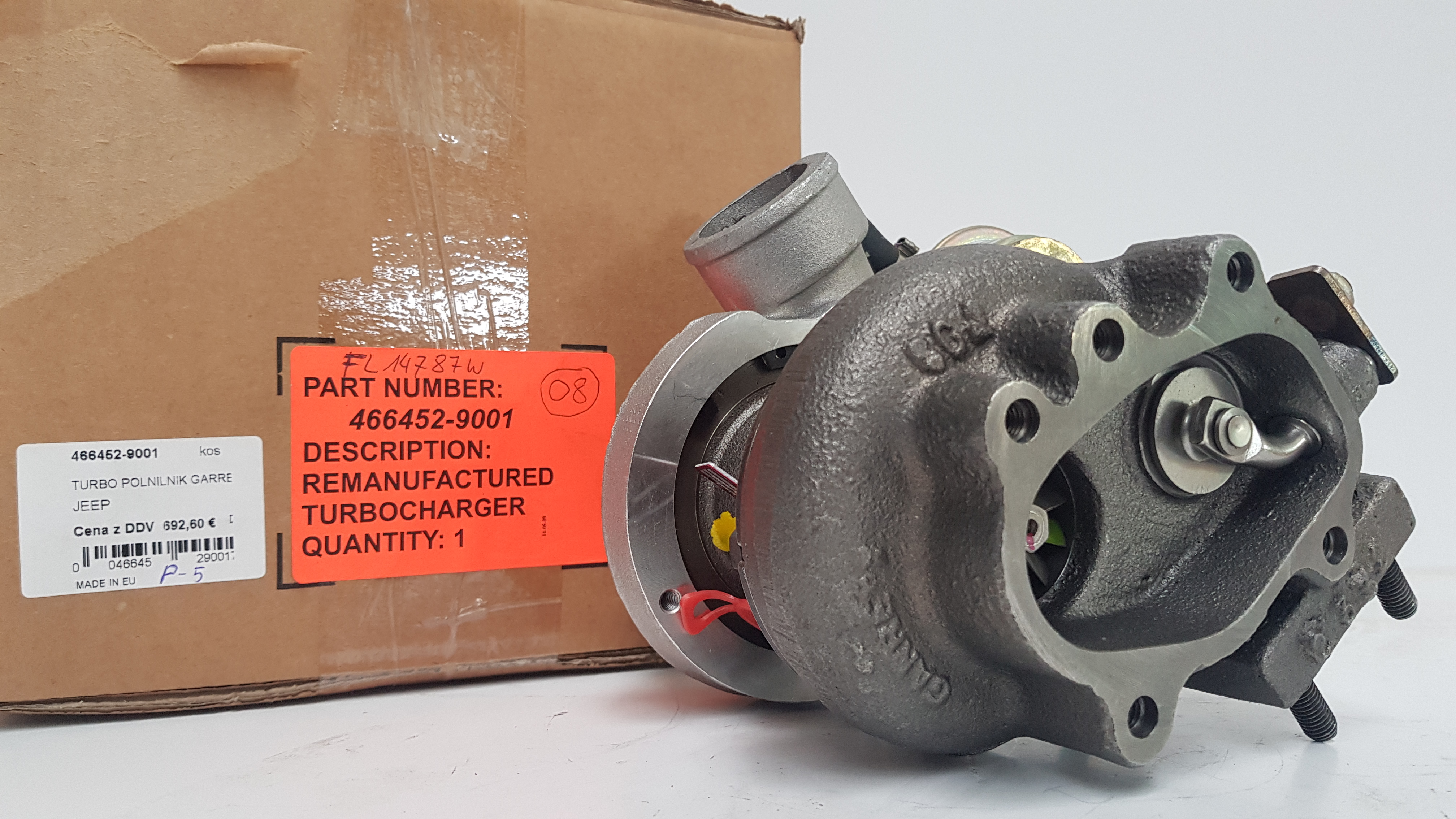 Турбокомпрессор GARRETT Оригинал Reman