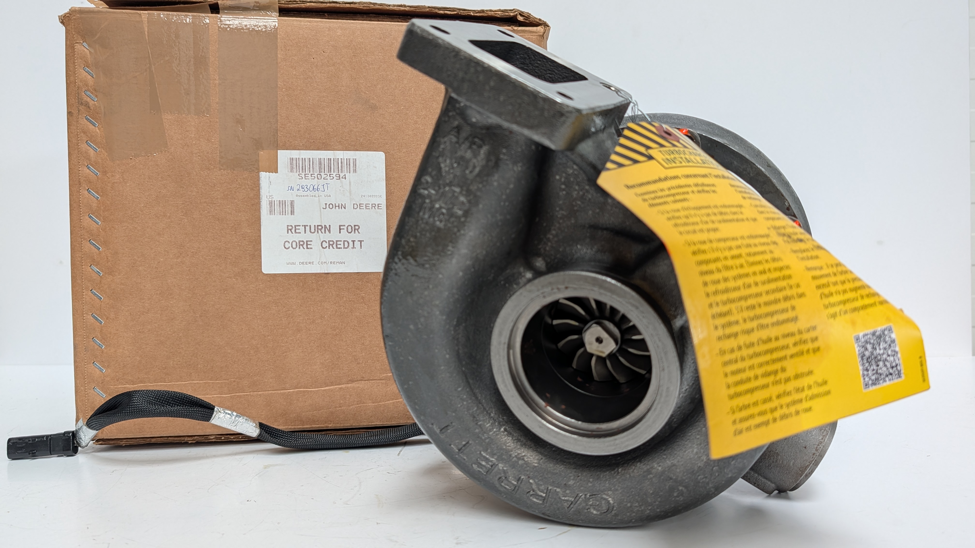 Турбокомпрессор GARRETT Оригинал Reman