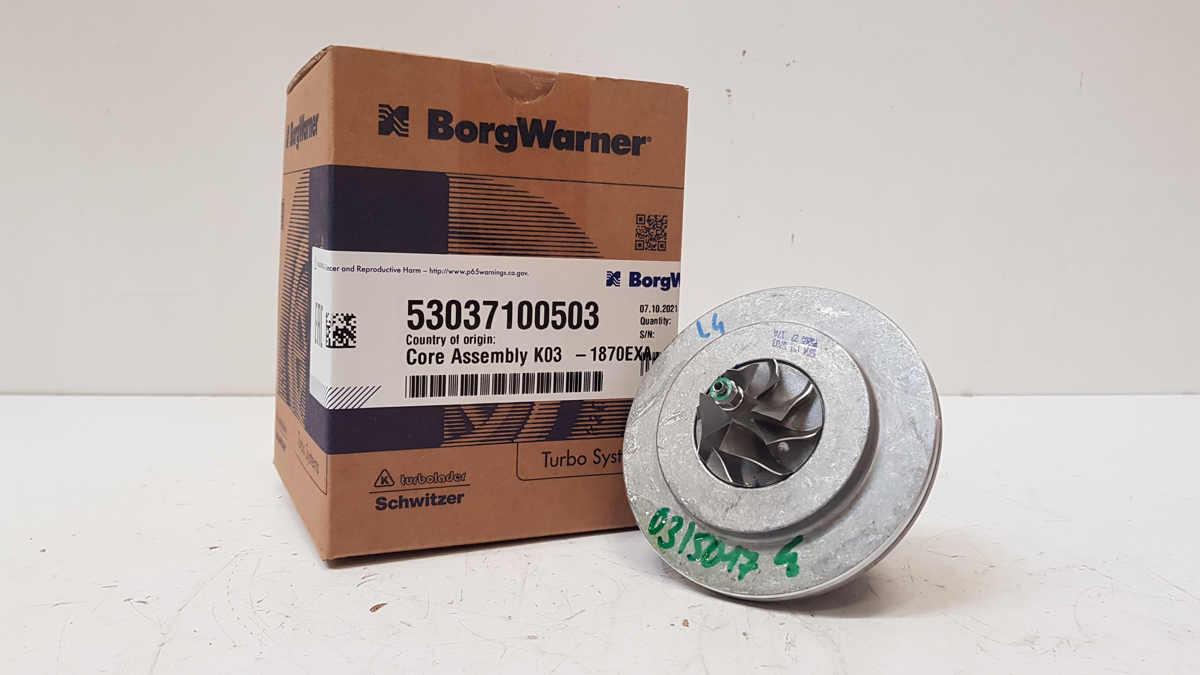 Ядро BorgWarner KKK