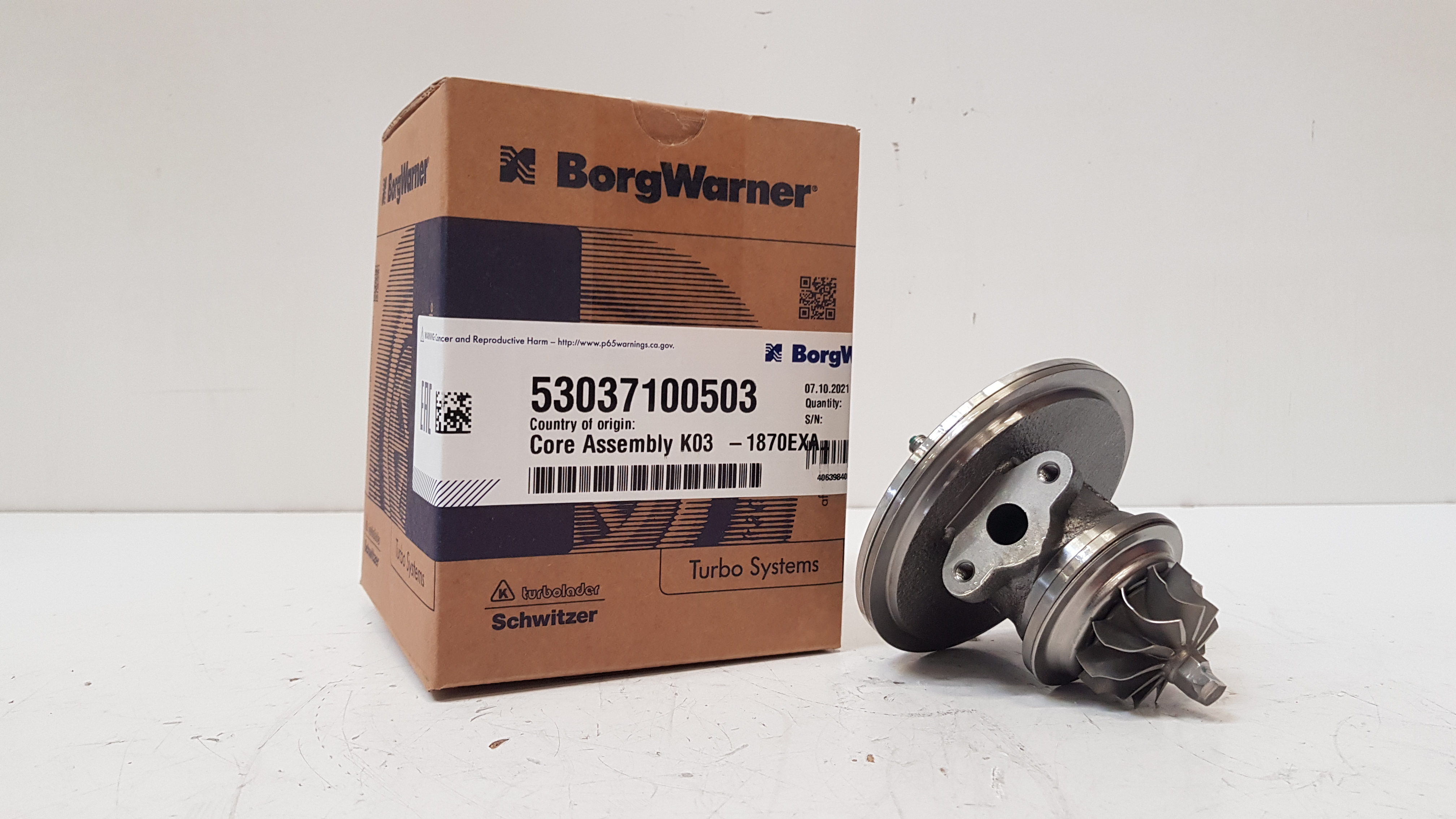 Ядро BorgWarner KKK