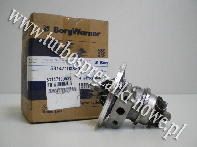 Новое ядро Кзпч BorgWarner KKK 53147100529