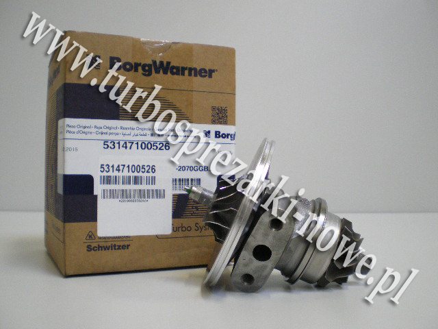 Новое ядро Кзпч BorgWarner KKK 53147100526