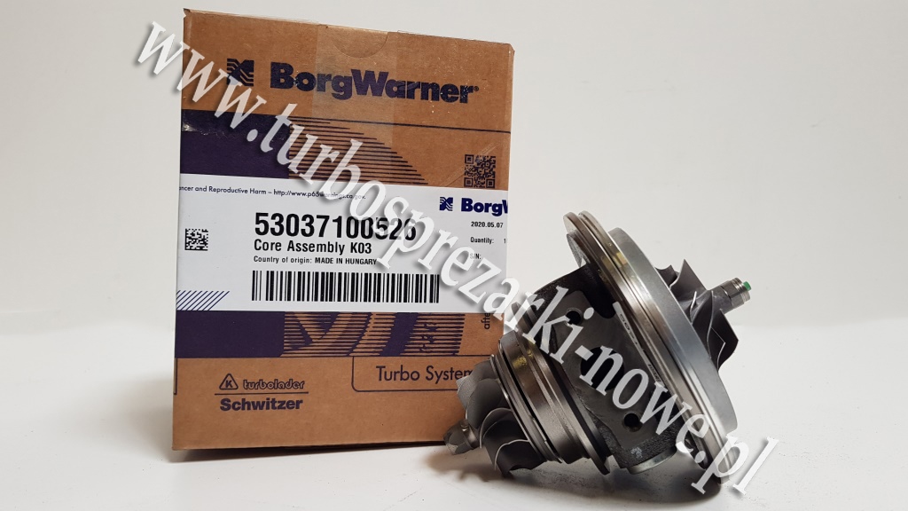 Ядро BorgWarner KKK