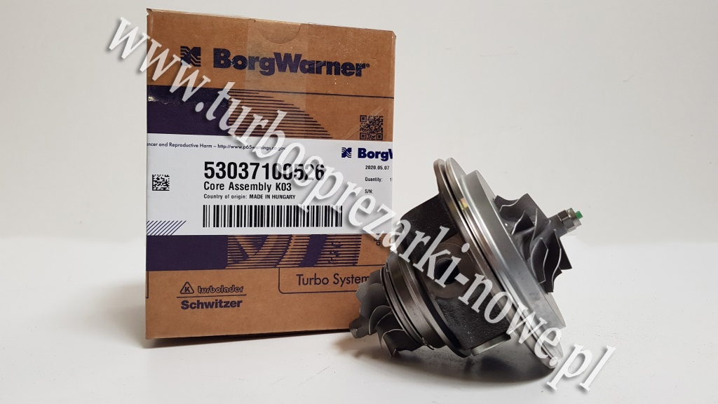 Ядро BorgWarner KKK