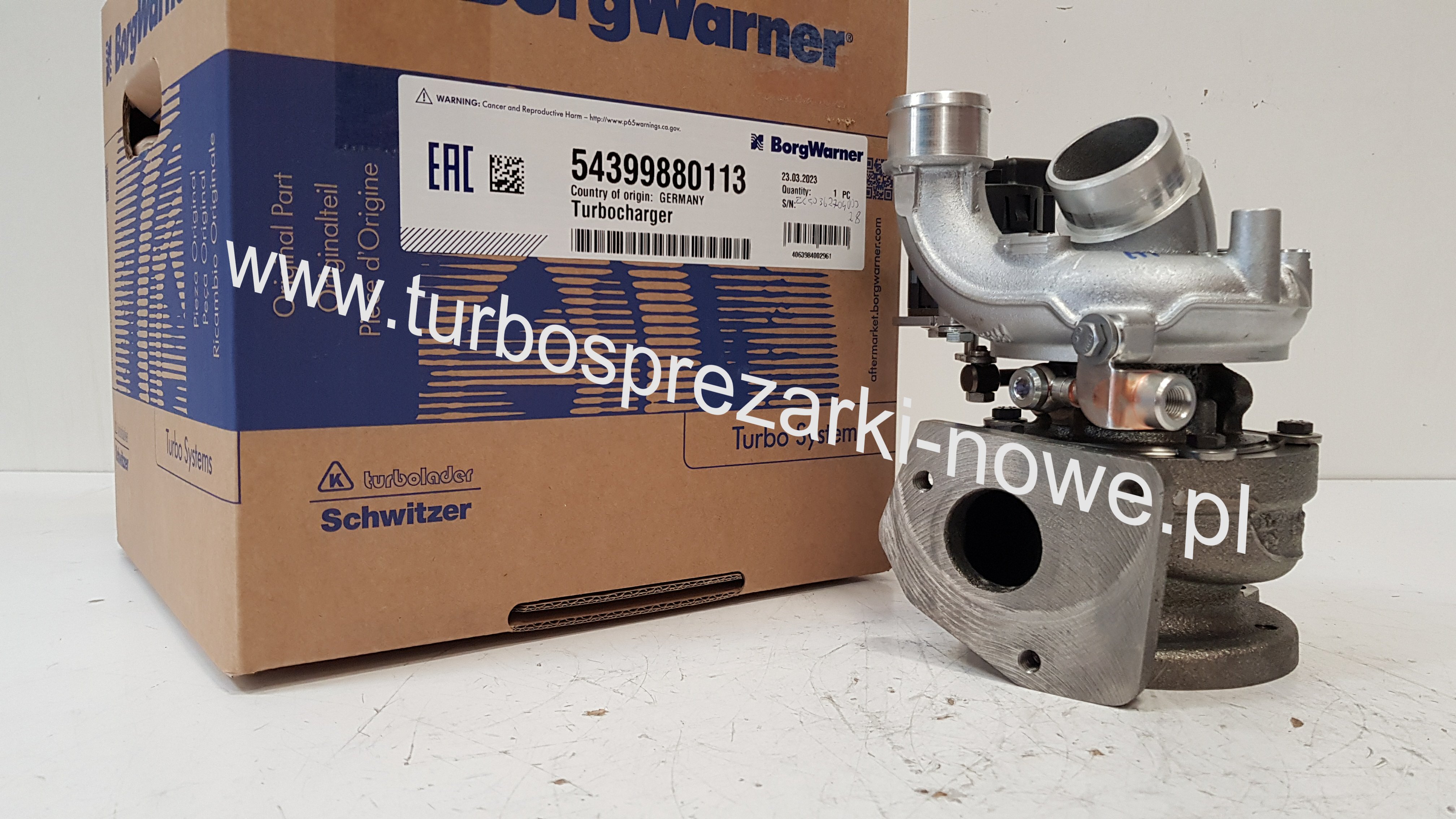 Турбокомпрессор BorgWarner KKK