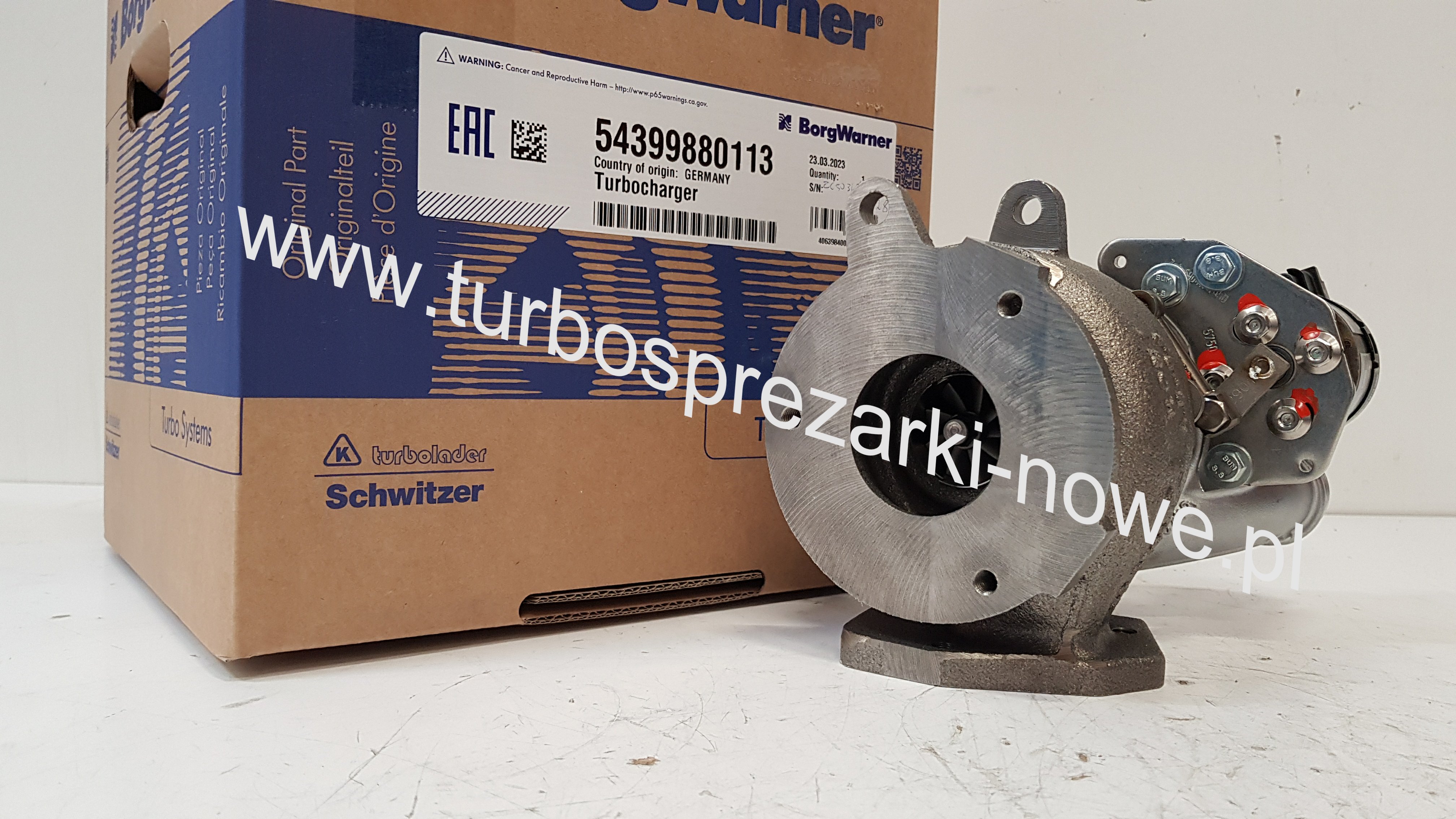 Турбокомпрессор BorgWarner KKK