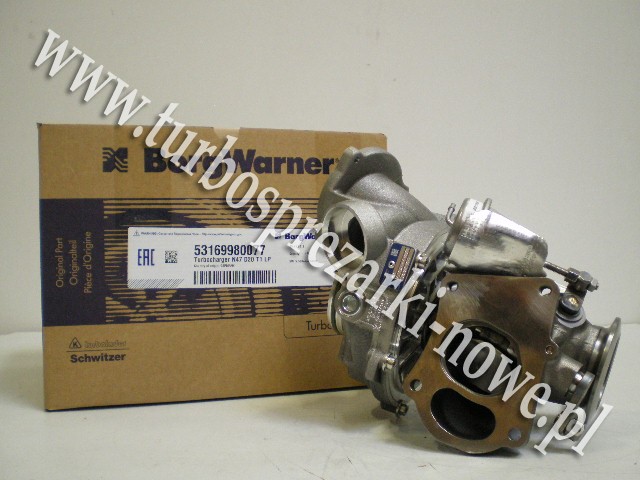 Турбокомпрессор BorgWarner KKK