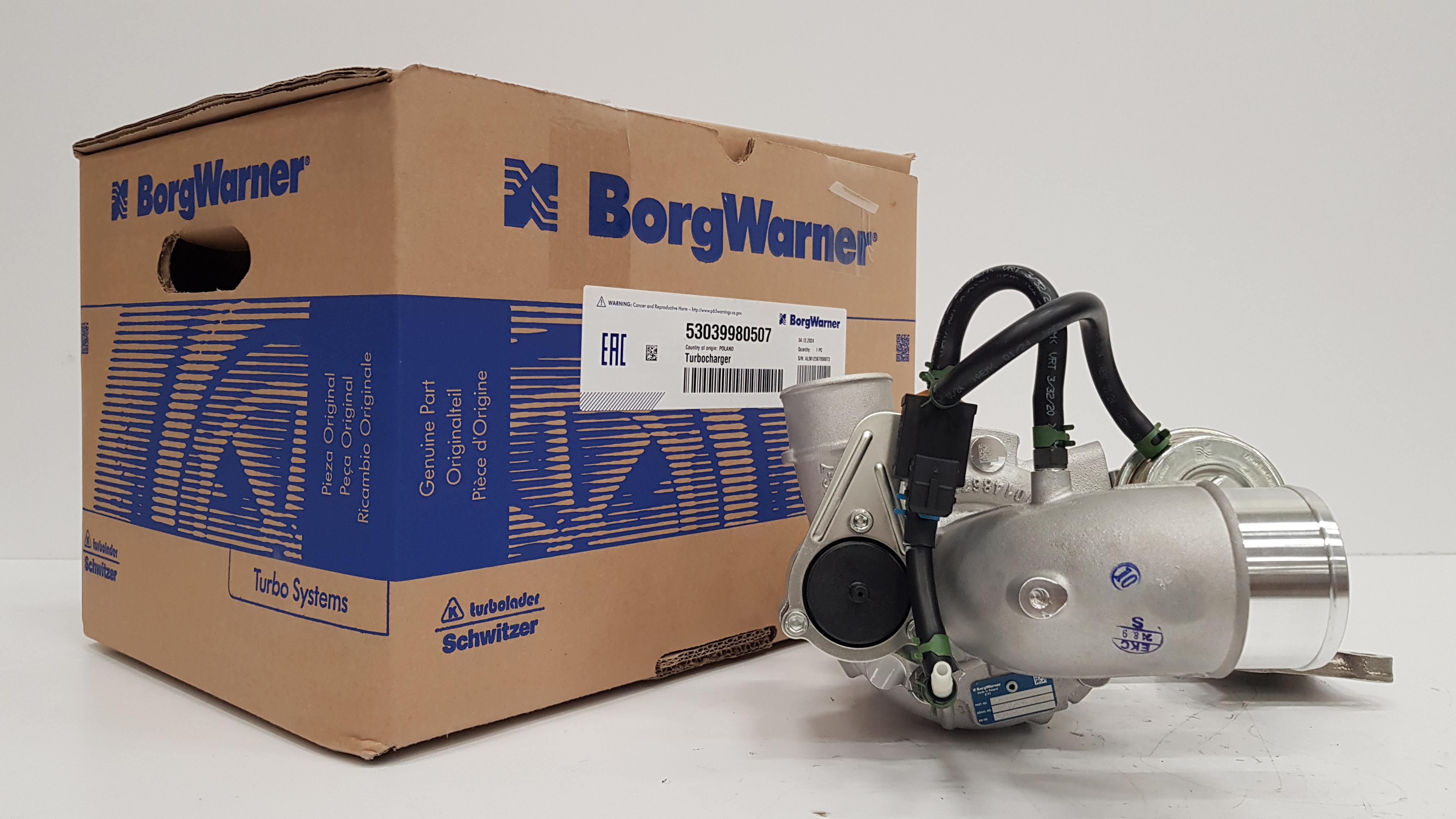 Турбокомпрессор BorgWarner KKK