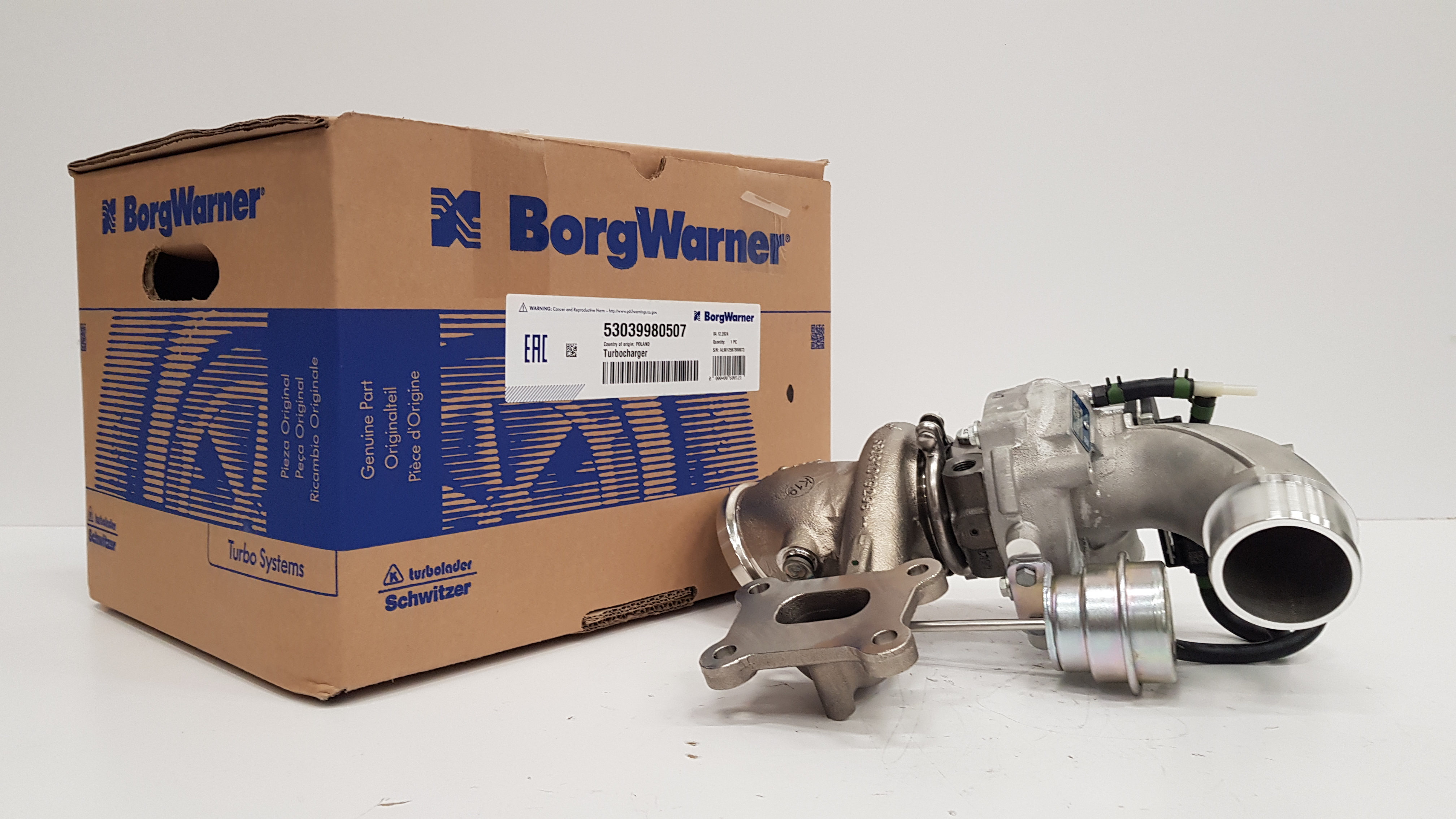 Турбокомпрессор BorgWarner KKK