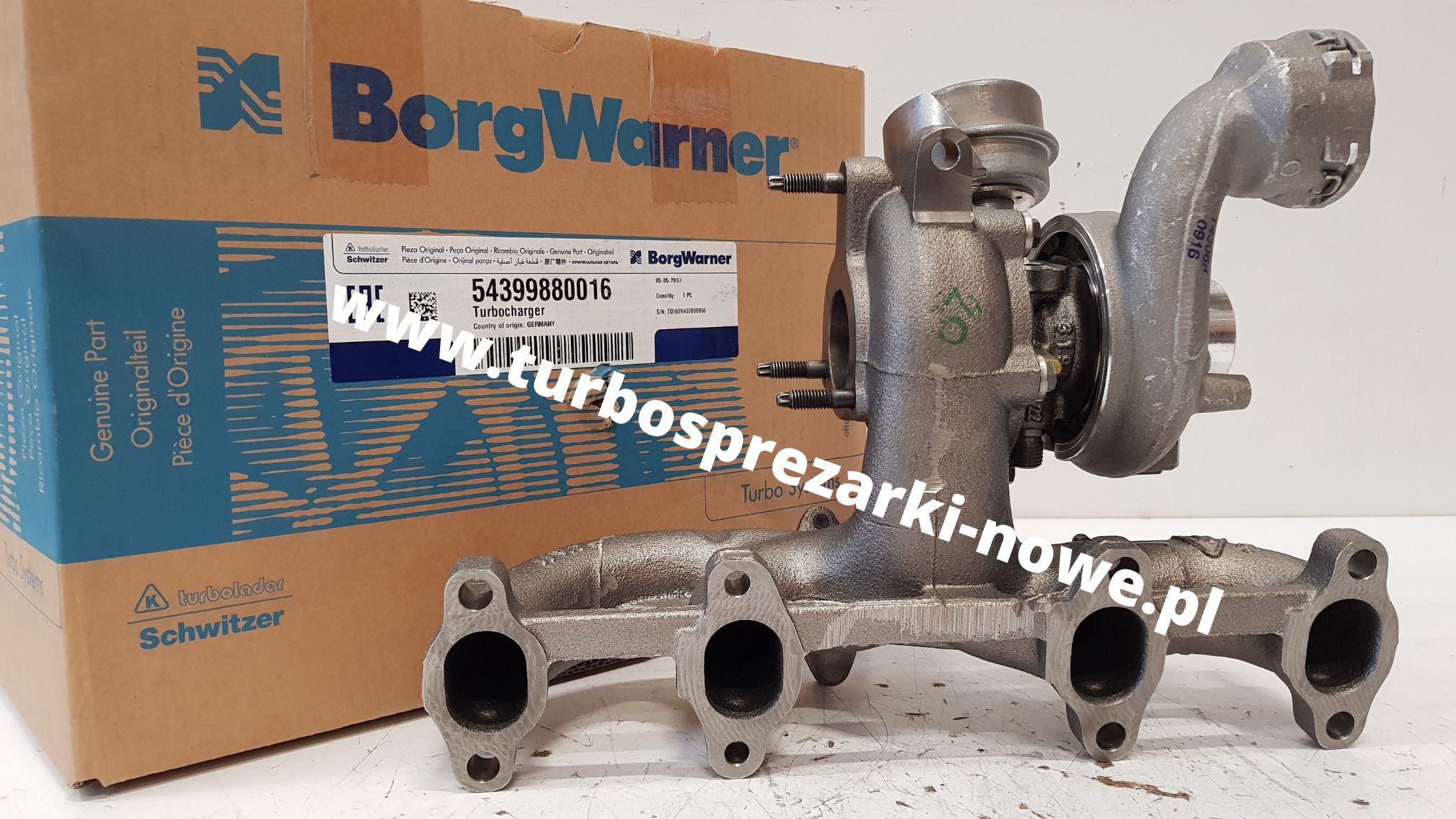Турбокомпрессор BorgWarner KKK