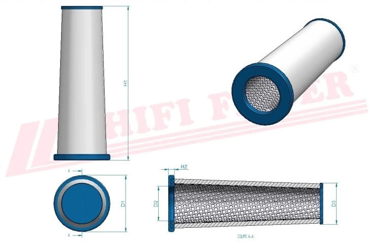 Воздушный фильтр HIFI FILTER SA 16560