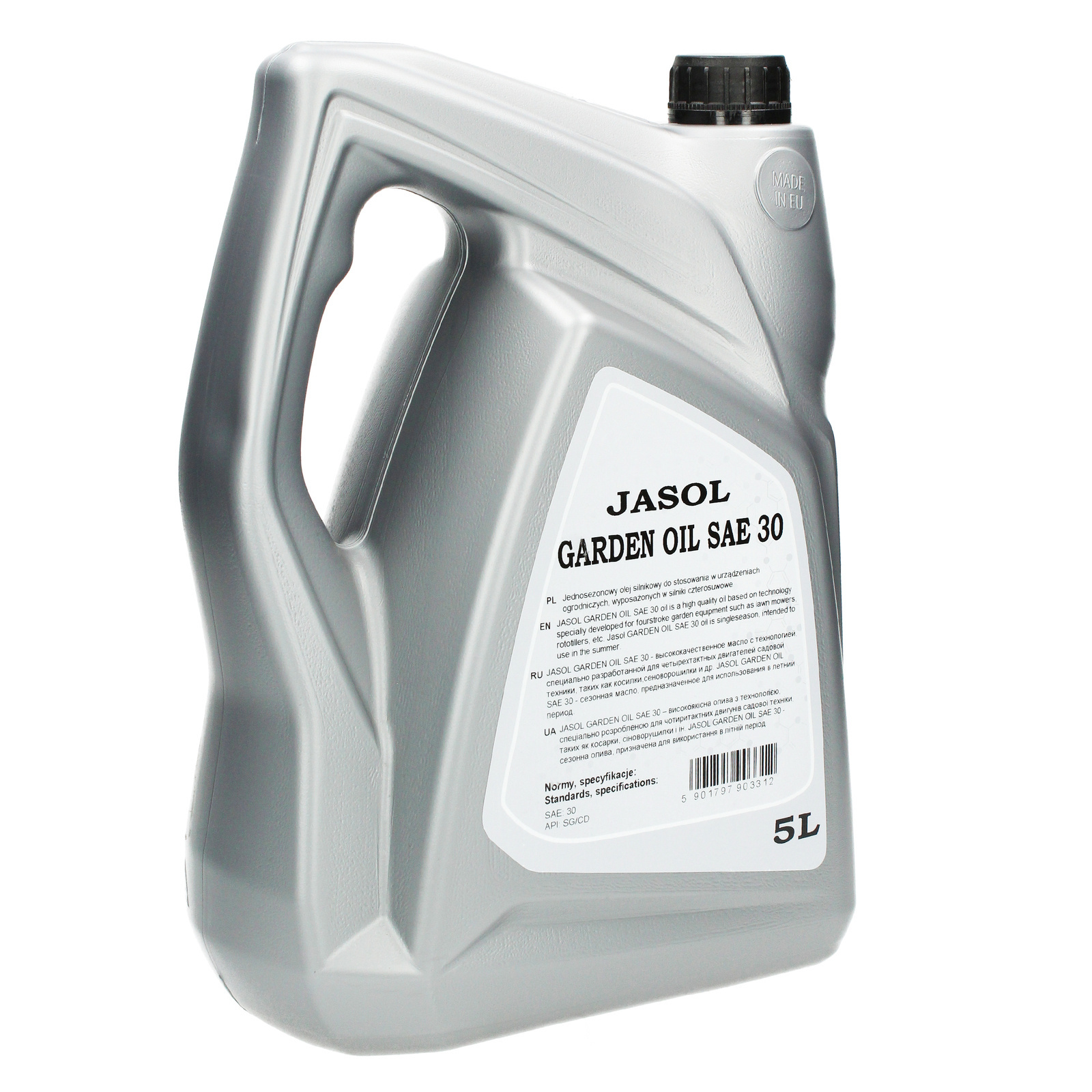 Olej do kosiarek 4T Jasol Garden SAE 30 5L