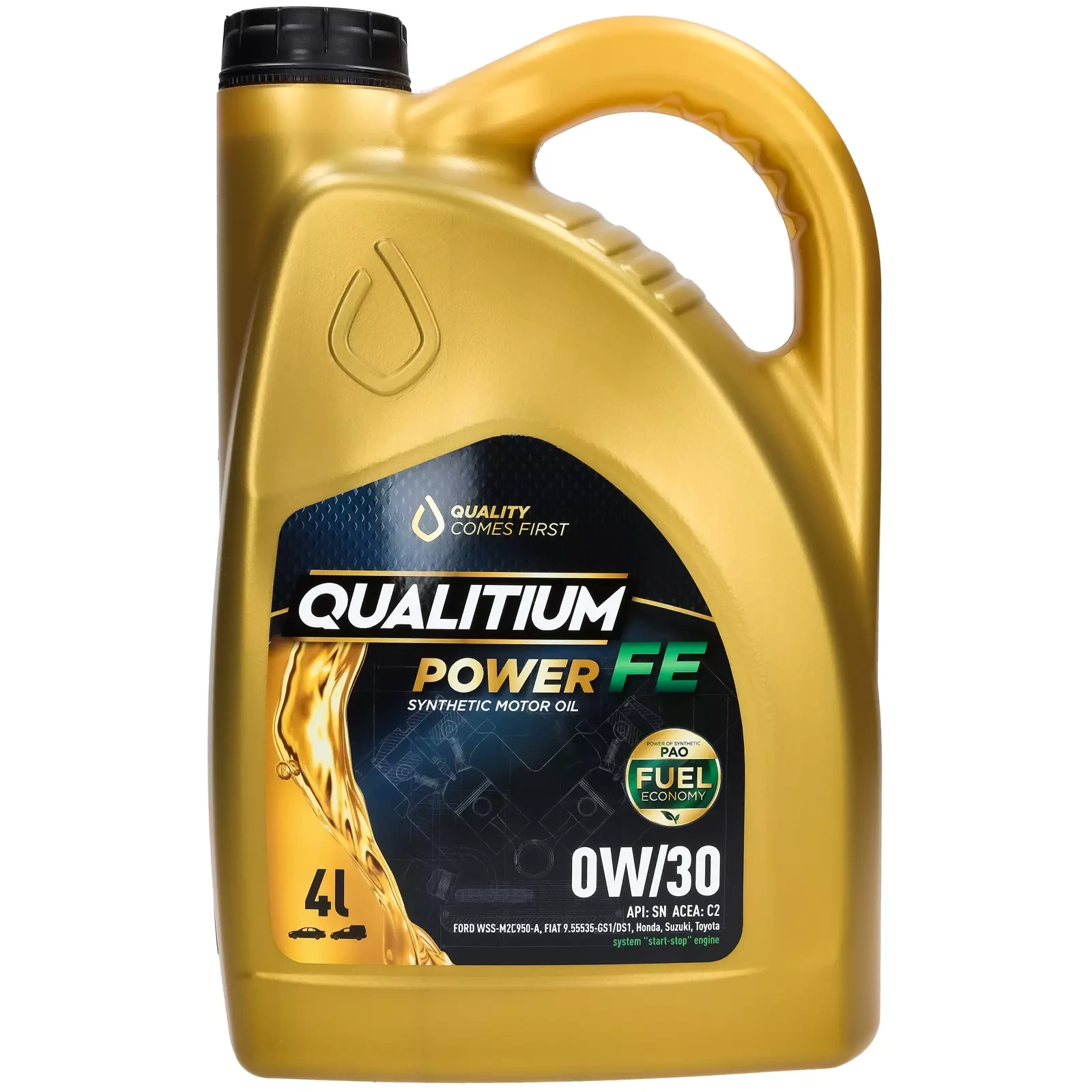 Моторное масло Qualitium Power FE 0W-30 4L