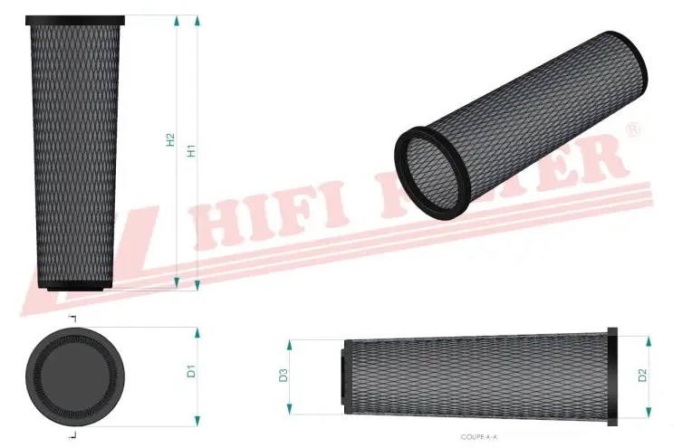 Воздушный фильтр HIFI FILTER SA 16605
