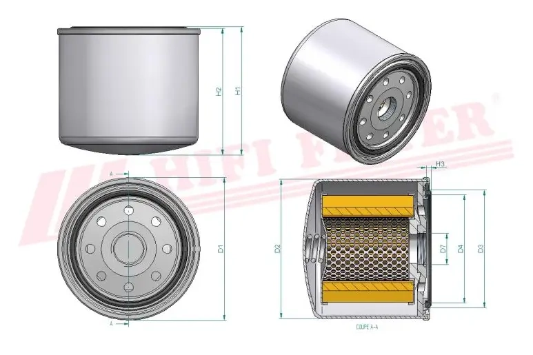 Топливный фильтр HIFI FILTER SN 29236