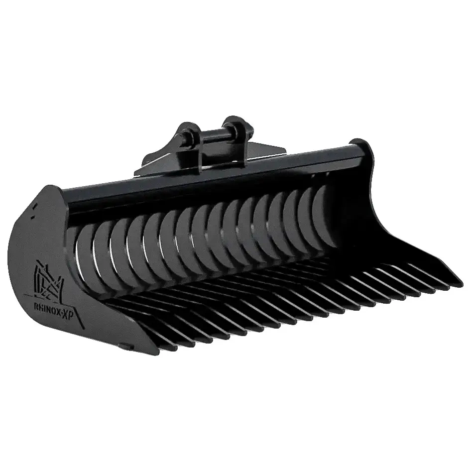 Ажурная ложка, для просеивания и сгребания KUBOTA KX042-4 - 120cm