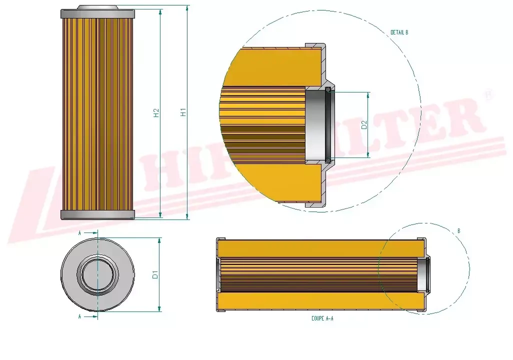 Топливный фильтр HIFI FILTER SN 21591